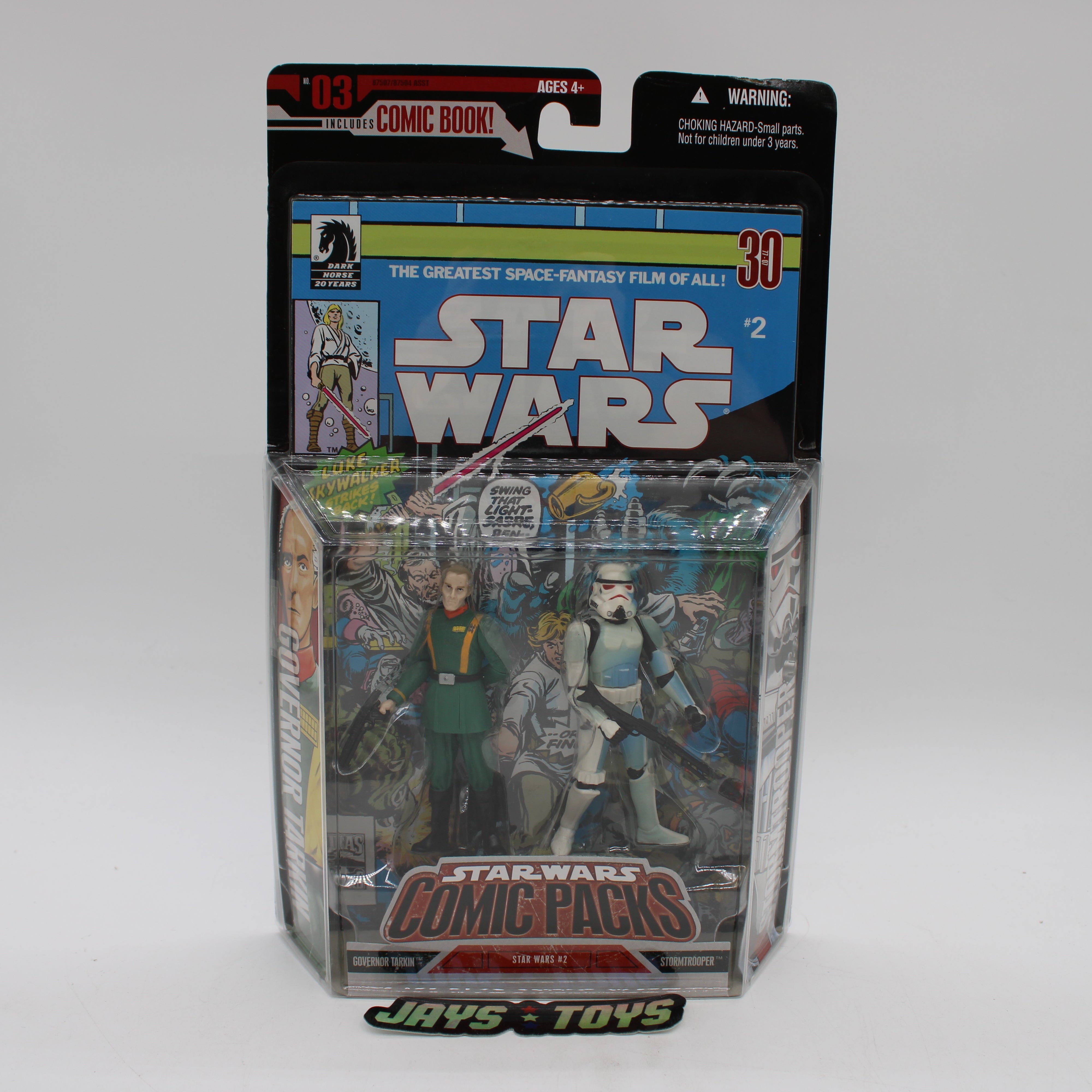 Governor Tarkin & Stormtrooper Star Wars #2 Comic Packs Action Figure