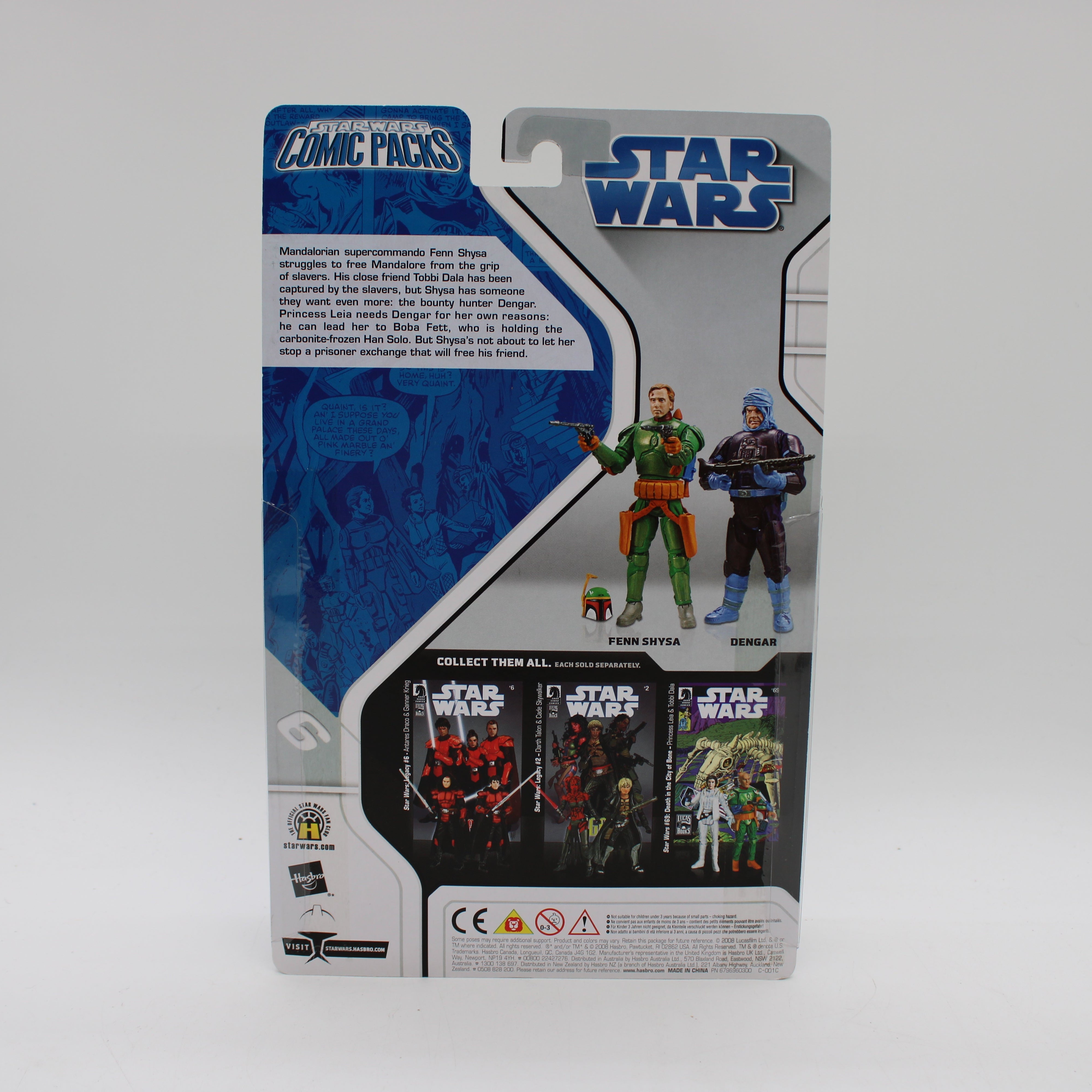 Fenn Shysa & Dengar Star Wars #68 The Search Begins Comic Packs Action Figure