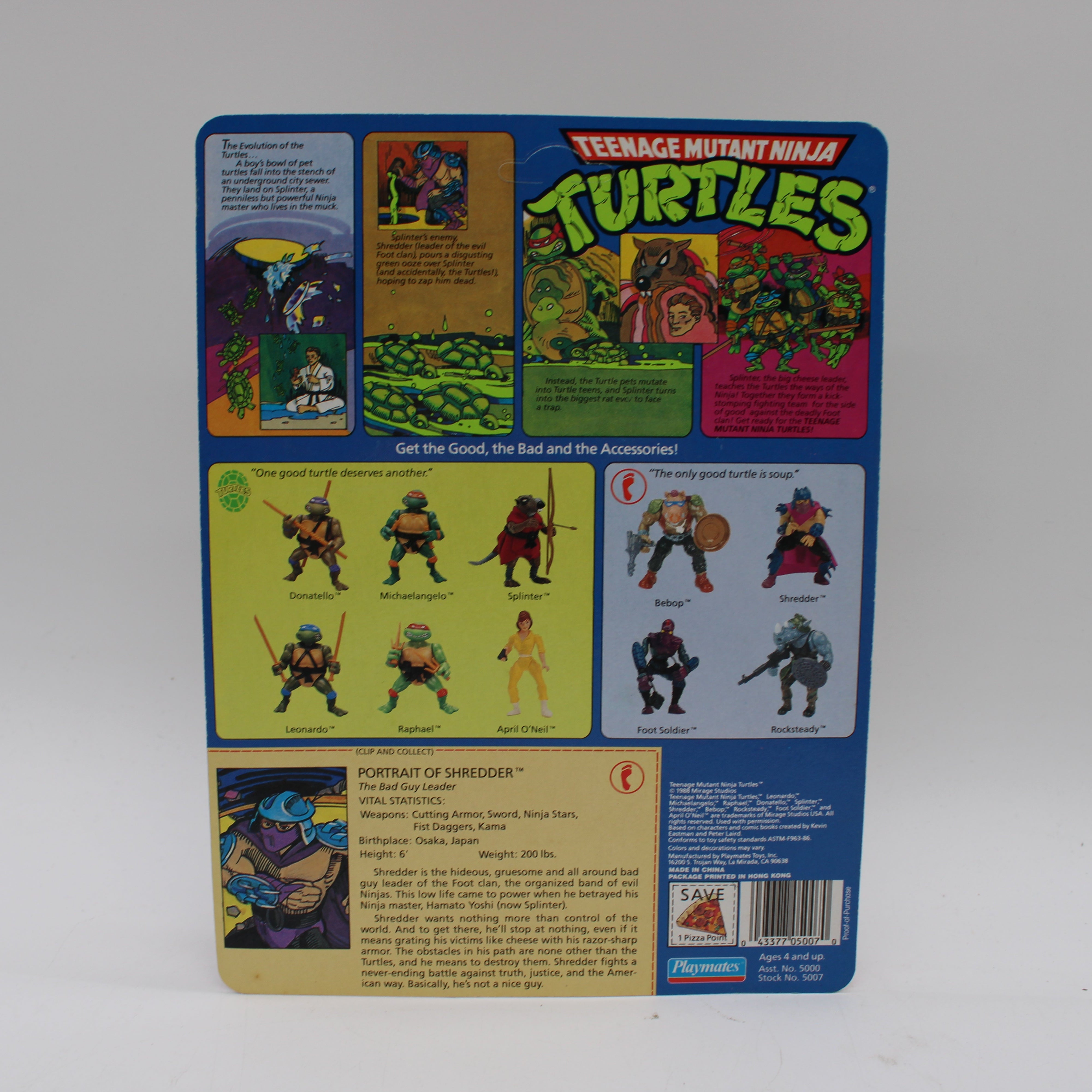 Shredder with Cutting Armor Teenage Mutant Ninja Turtles Action Figure