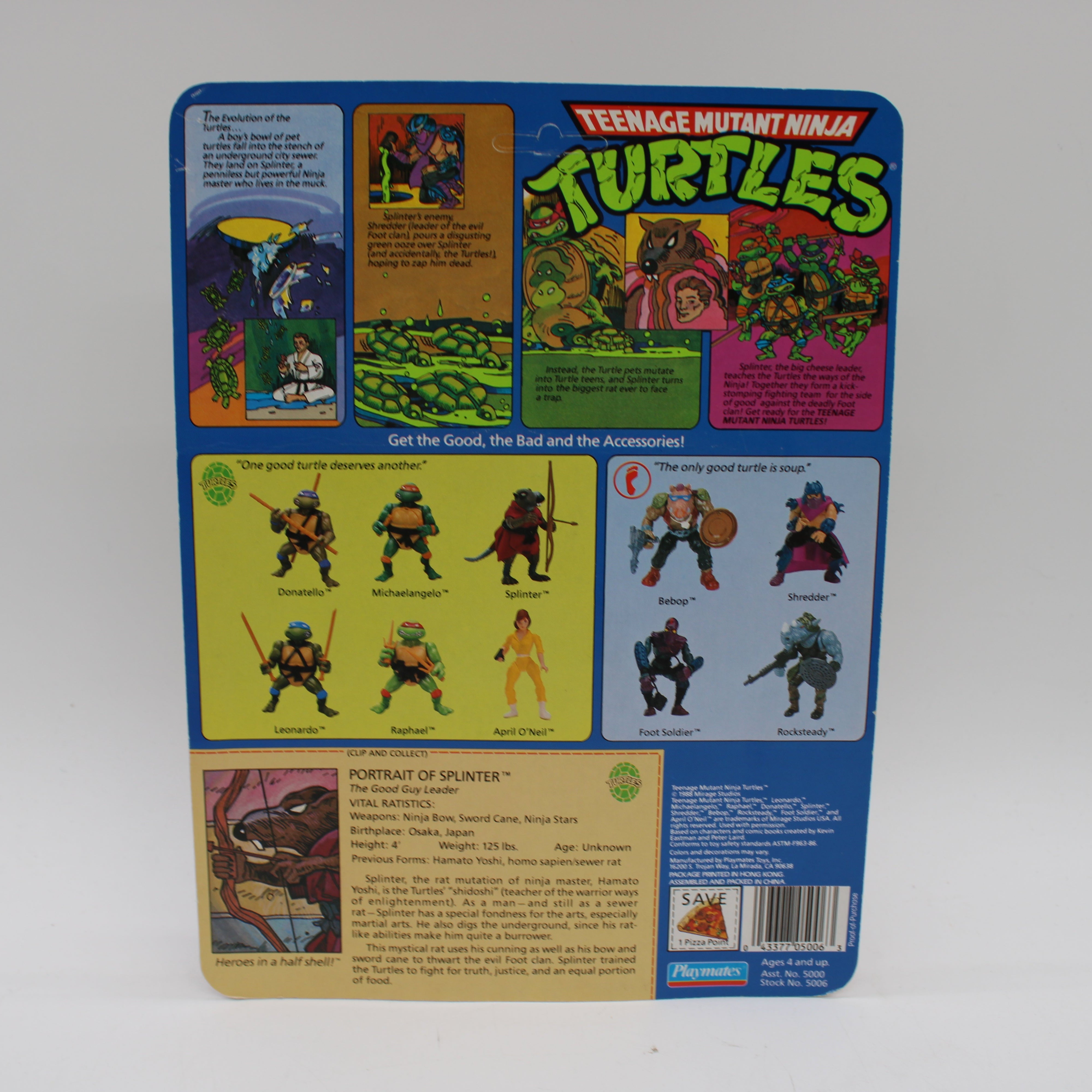 Splinter with Ninja Bow Teenage Mutant Ninja Turtles Action Figure