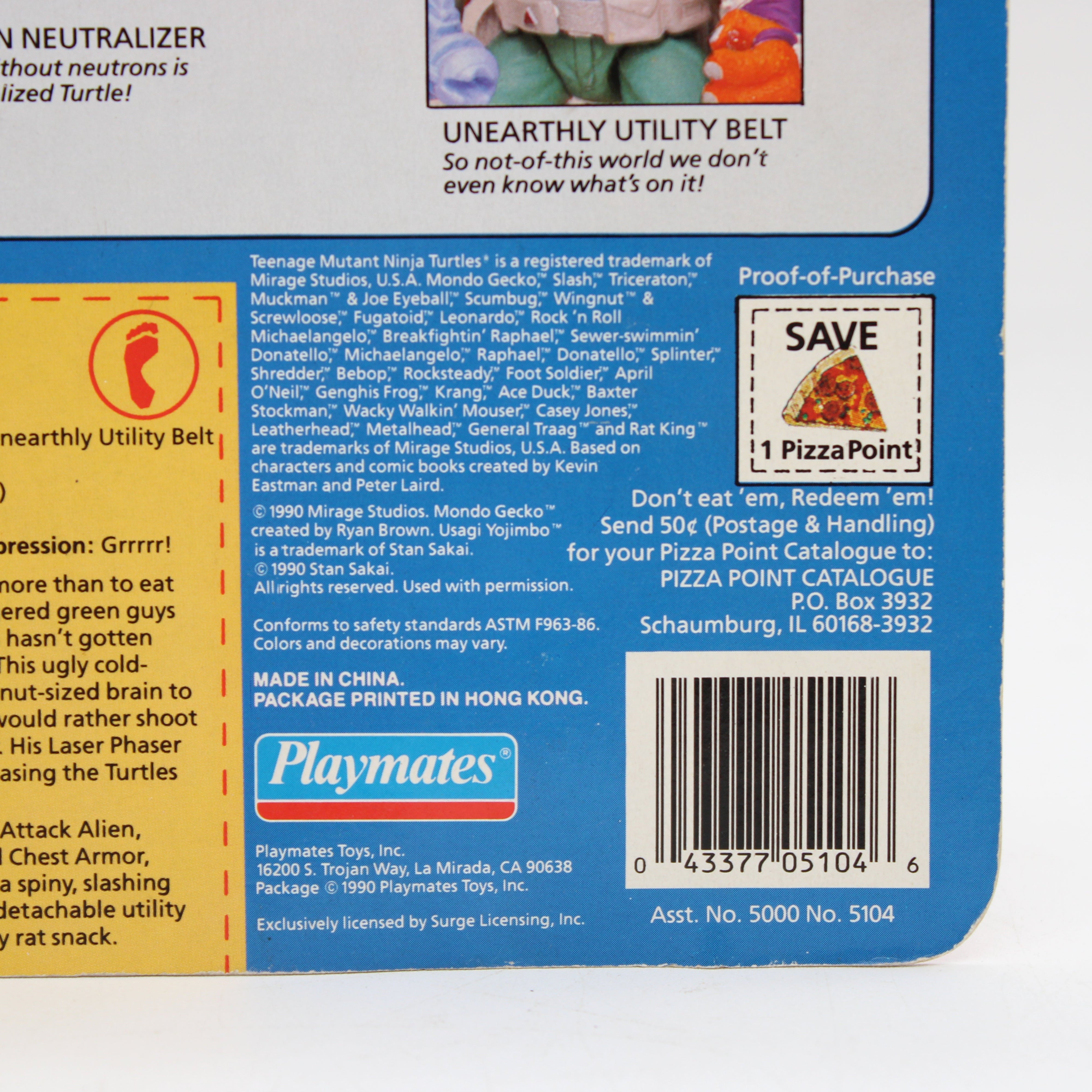 Triceraton with Neutron Neutralizer Teenage Mutant Ninja Turtles Action Figure