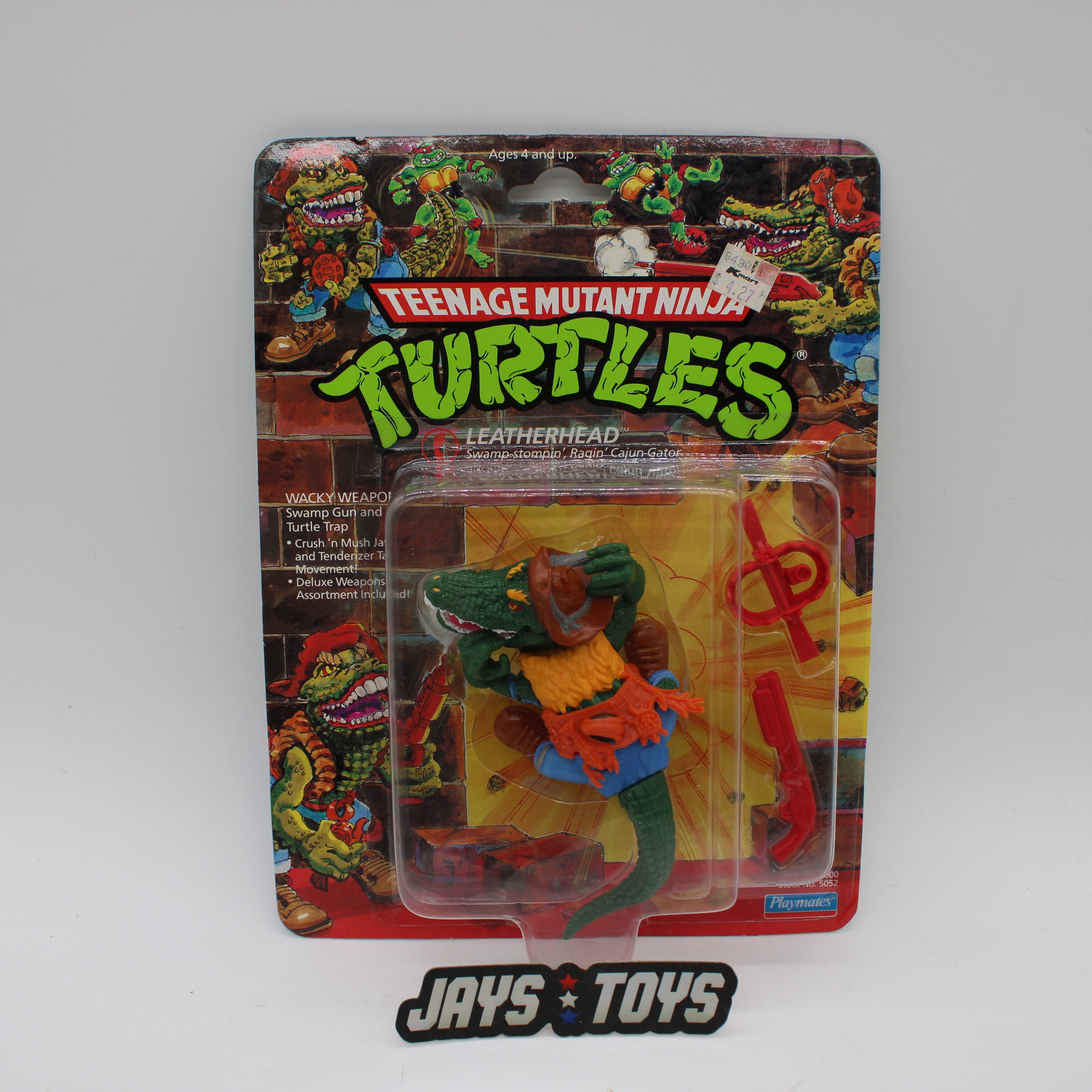 Leatherhead with Swamp Gun & Turtle Trap Teenage Mutant Ninja Turtles Action Figure