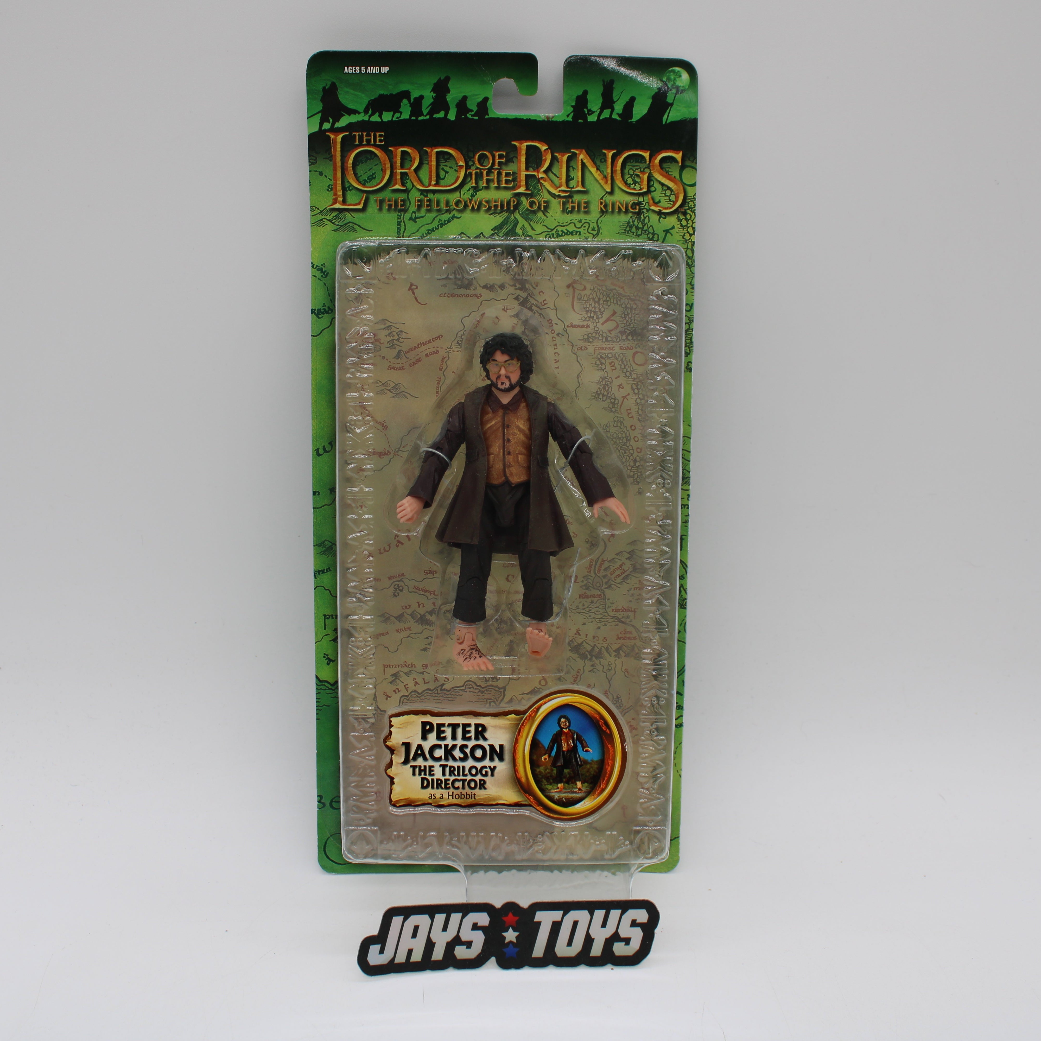 Peter Jackson the Trilogy Director as a Hobbit The Lord of the Rings Action Figure