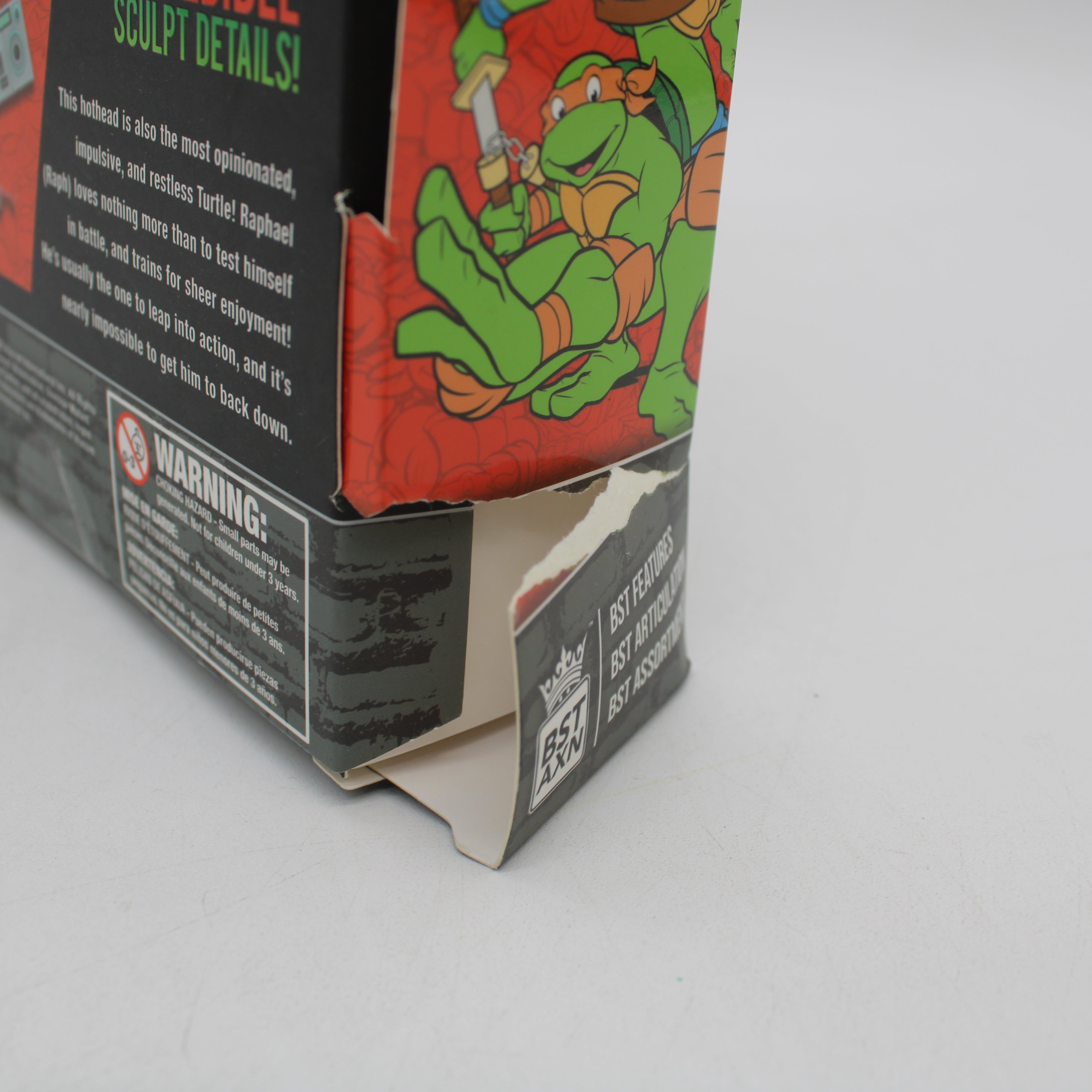 Raphael Street Style Chase Jacket Teenage Mutant Ninja Turtles BST AXN Action Figure