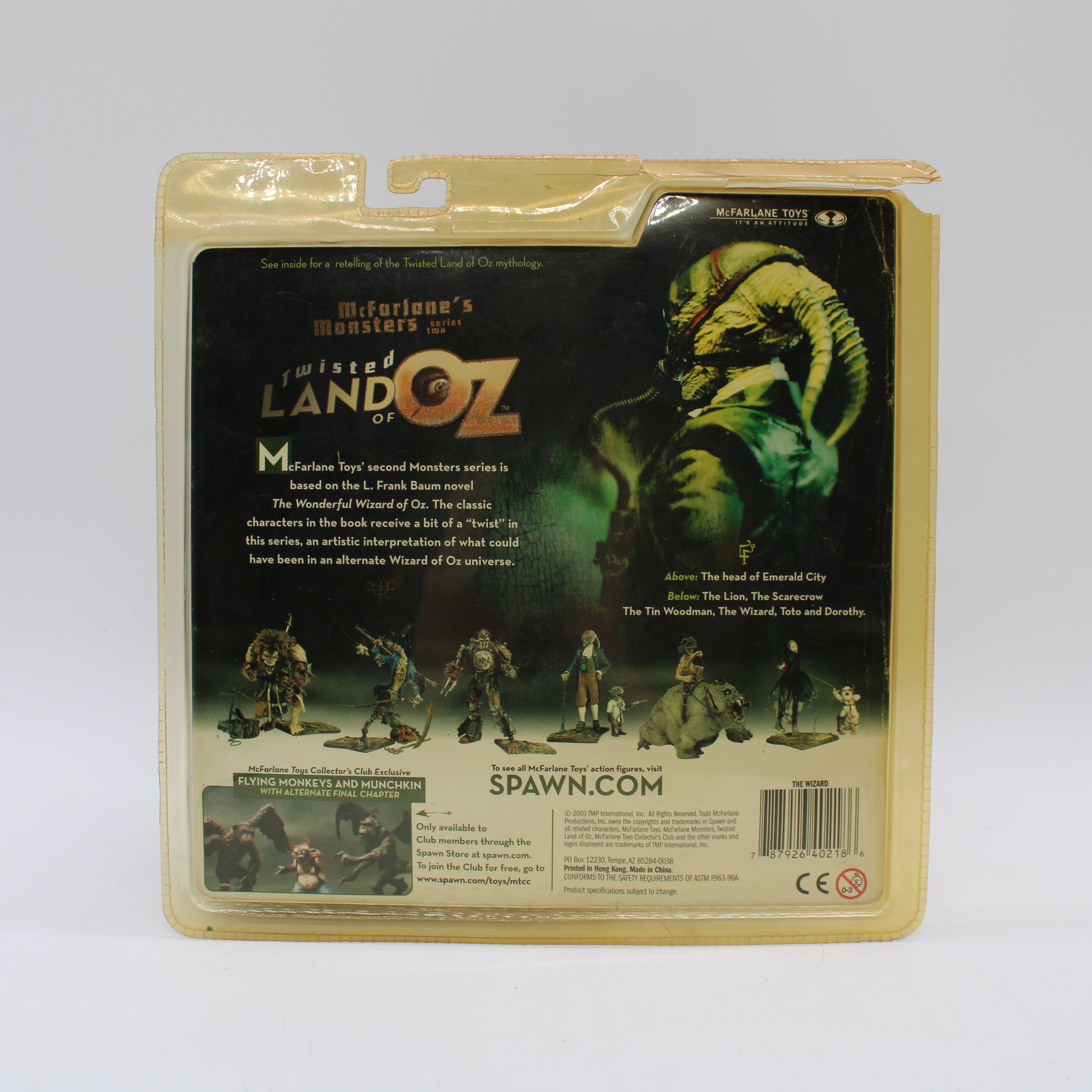The Wizard Twisted Land of Oz McFarlane's Monsters Series Two Action Figure