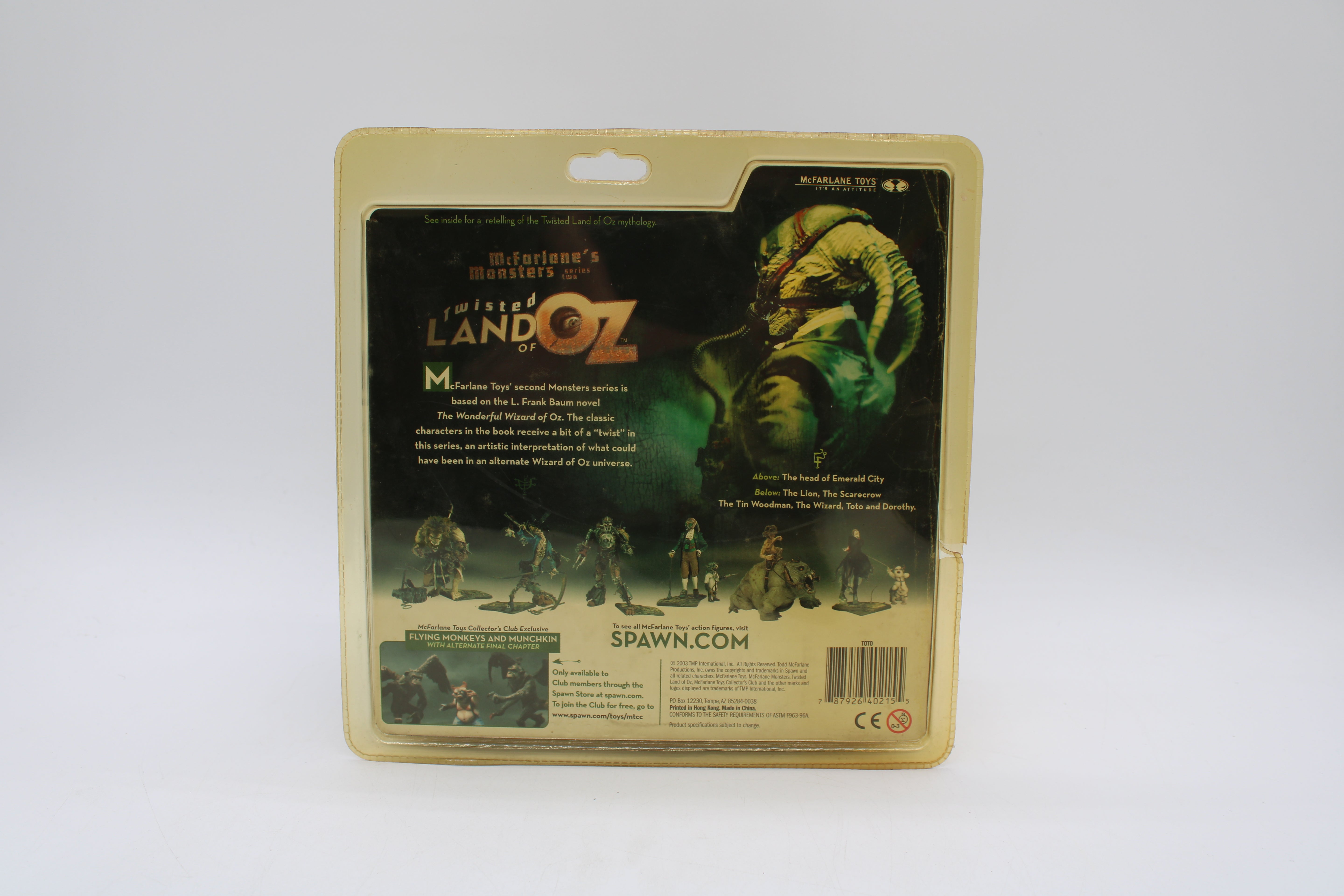 Toto Twisted Land of Oz McFarlane's Monsters Series Two Action Figure