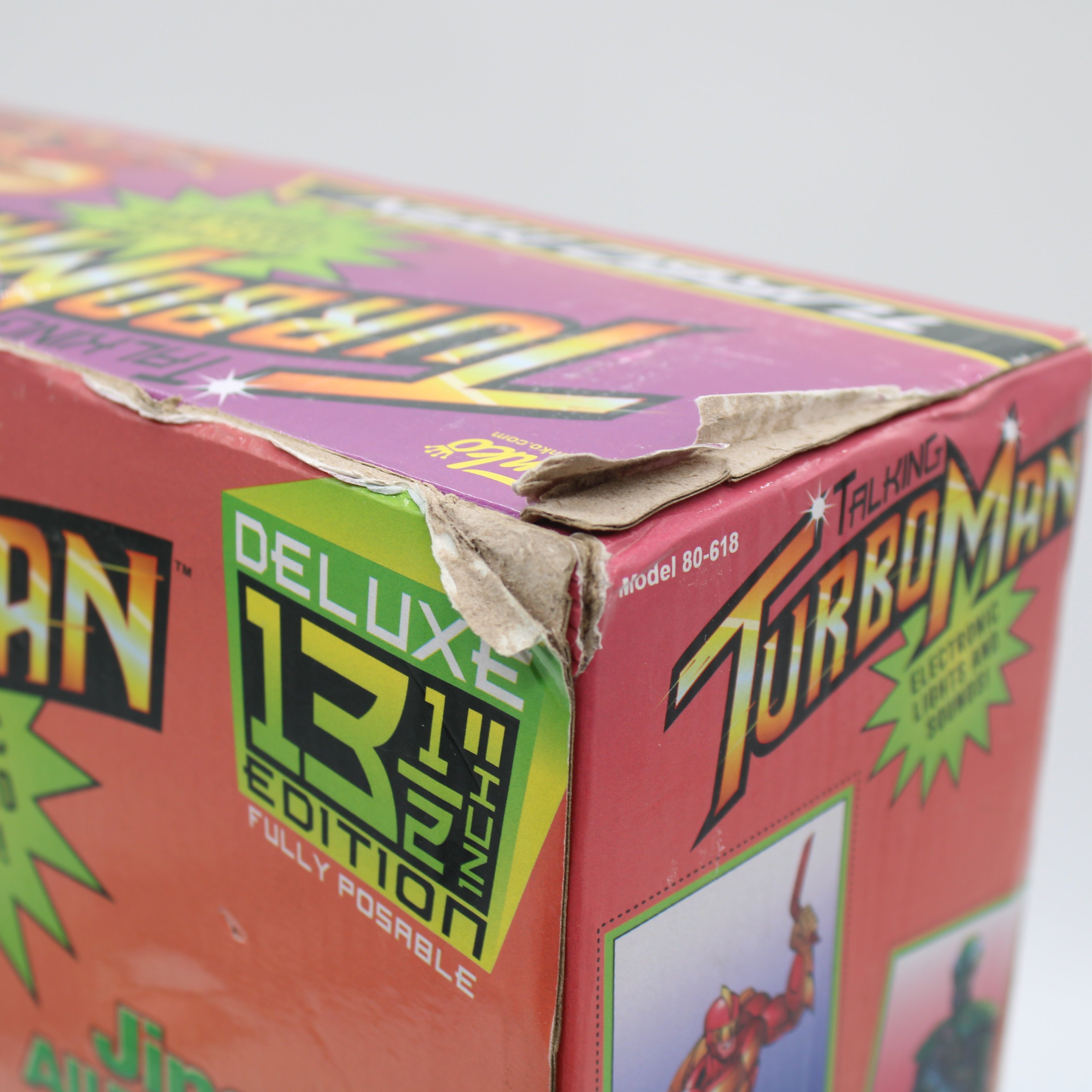 Talking Turbo Man Deluxe Edition Jingle All The Way Action Figure