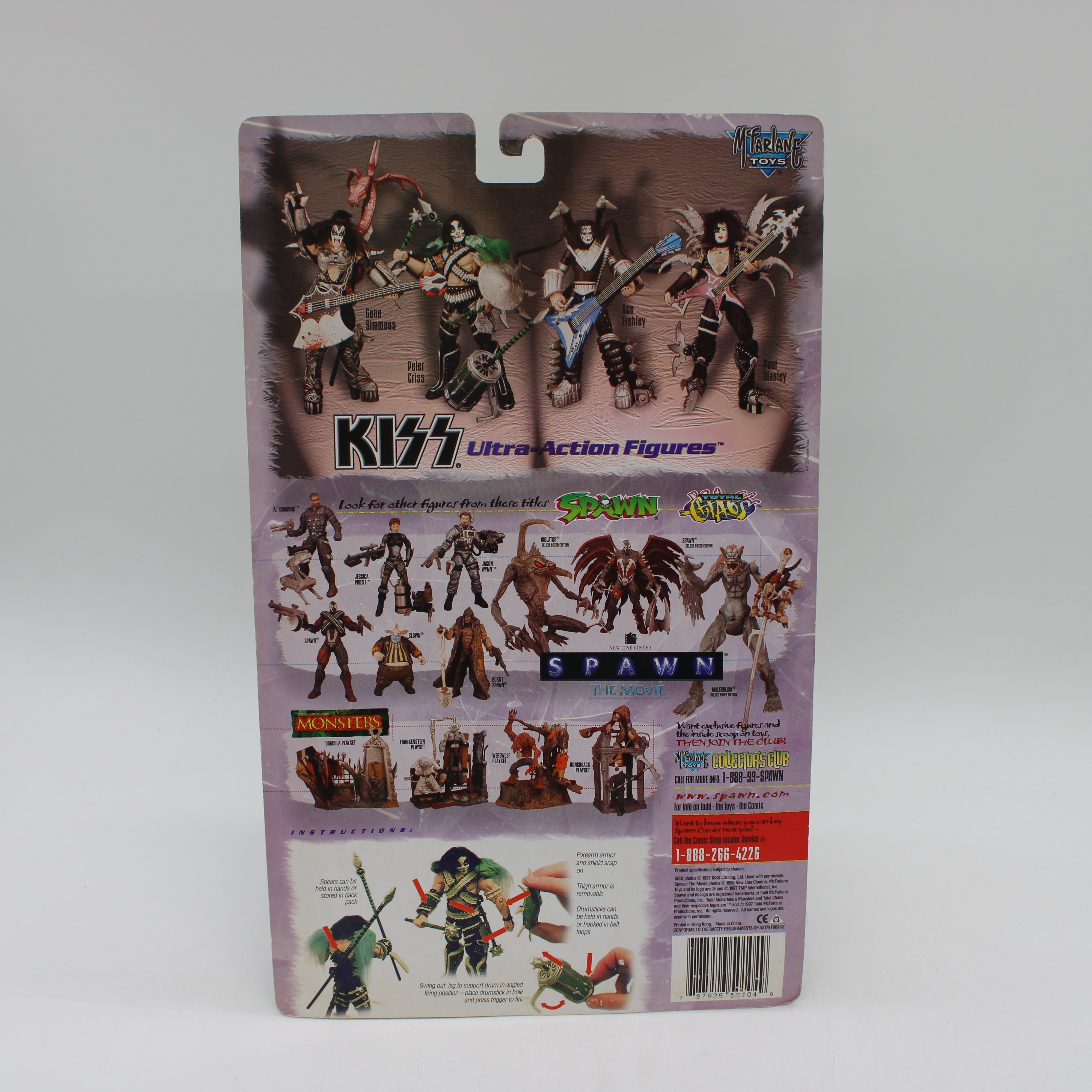 Peter Criss KISS McFarlane Toys Action Figure