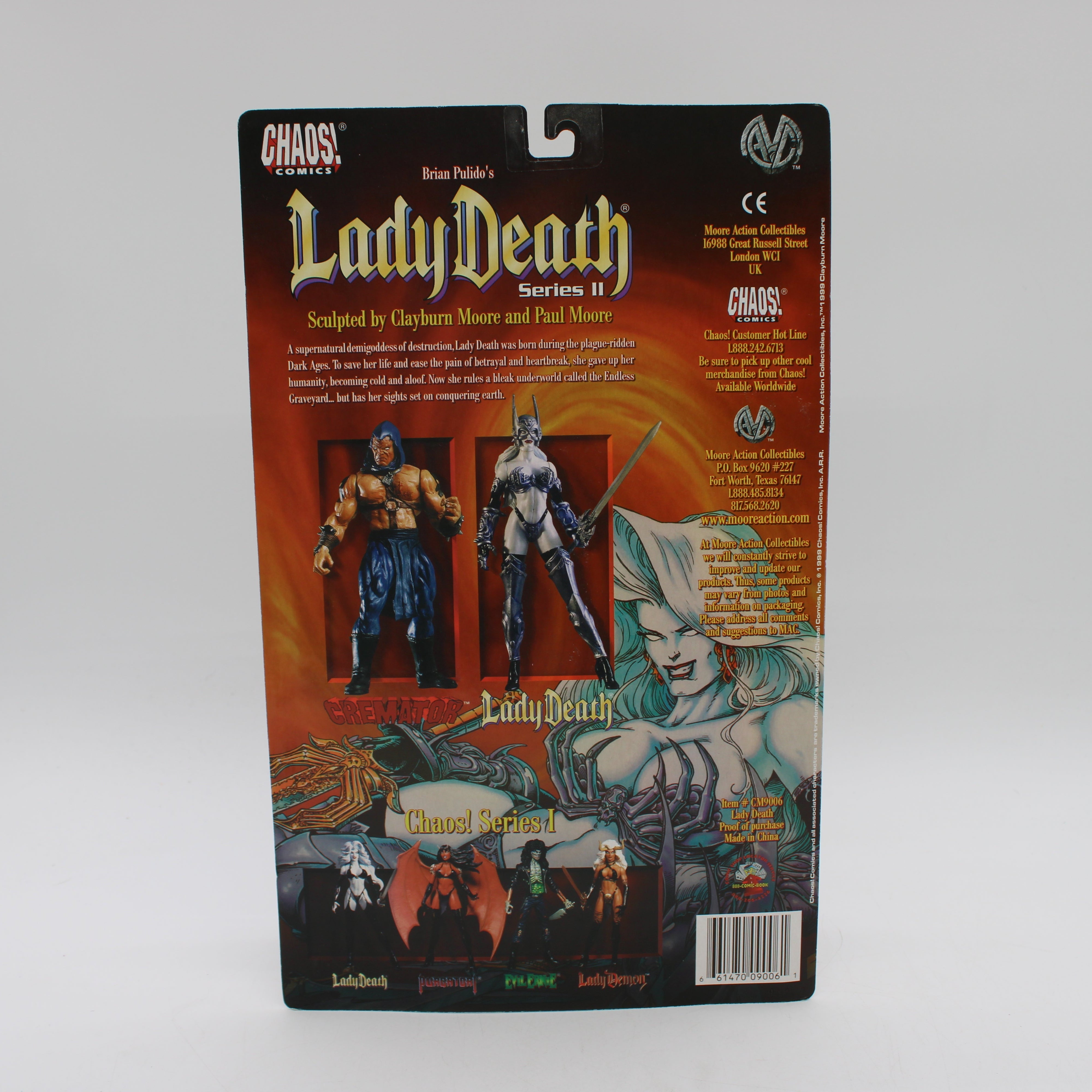 Lady Death Brian Pulido's Chaos! Comics Series II Action Figure