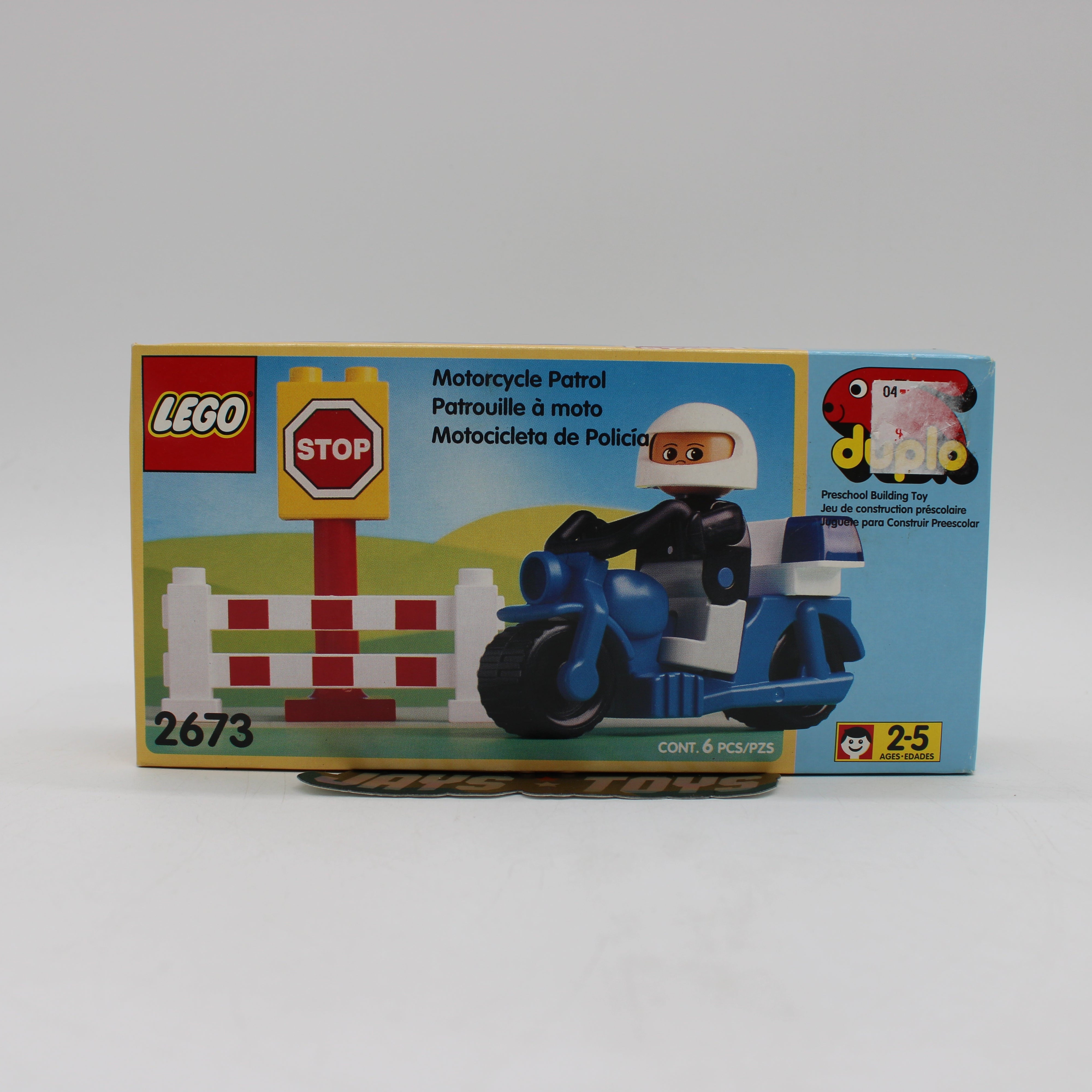 Lego Duplo Motorcycle Patrol Set #2673