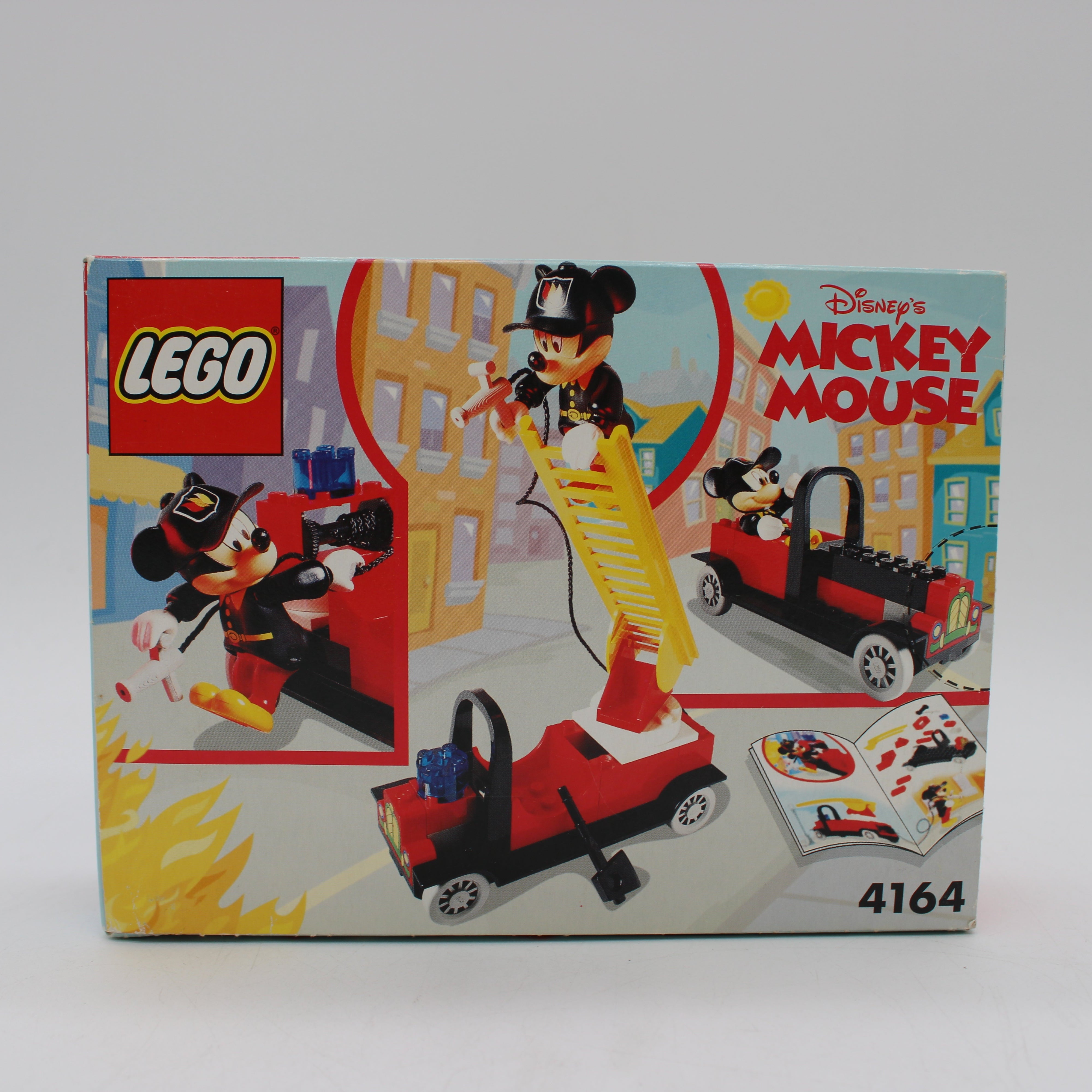 Mickey's Fire Engine Lego Duplo Disney's Mickey Mouse Set #4164