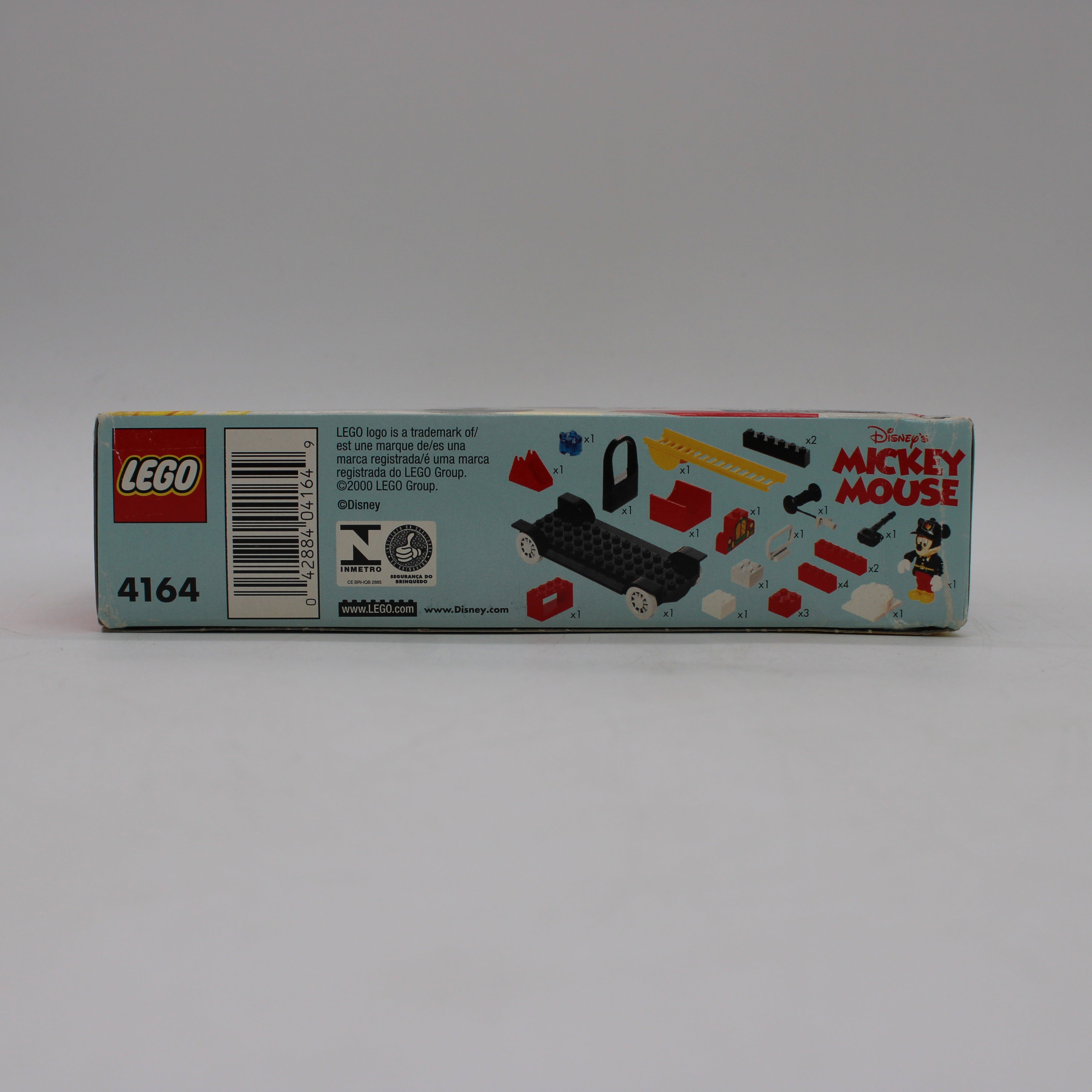 Mickey's Fire Engine Lego Duplo Disney's Mickey Mouse Set #4164