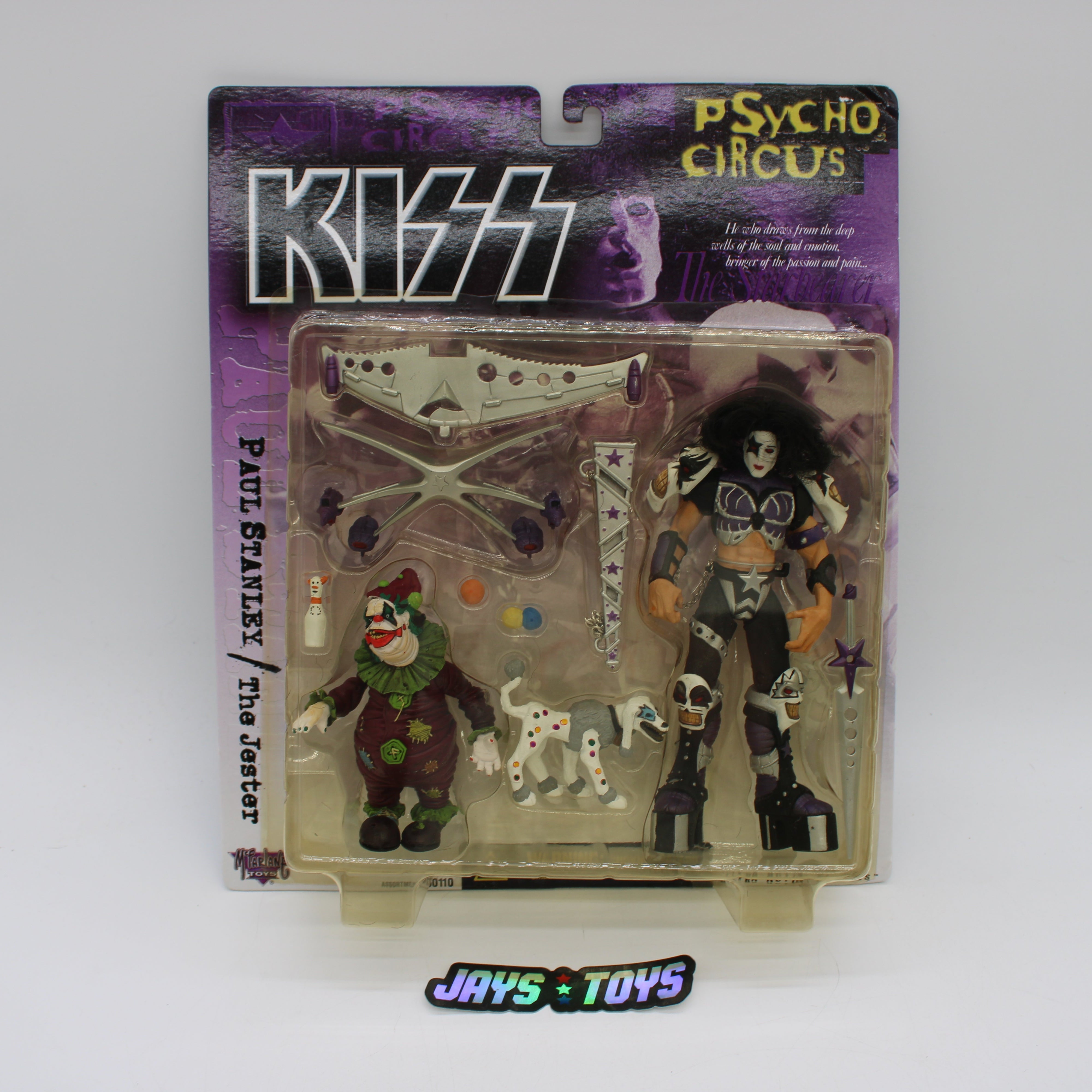 Paul Stanley The Jester KISS Psycho Circus Action Figure
