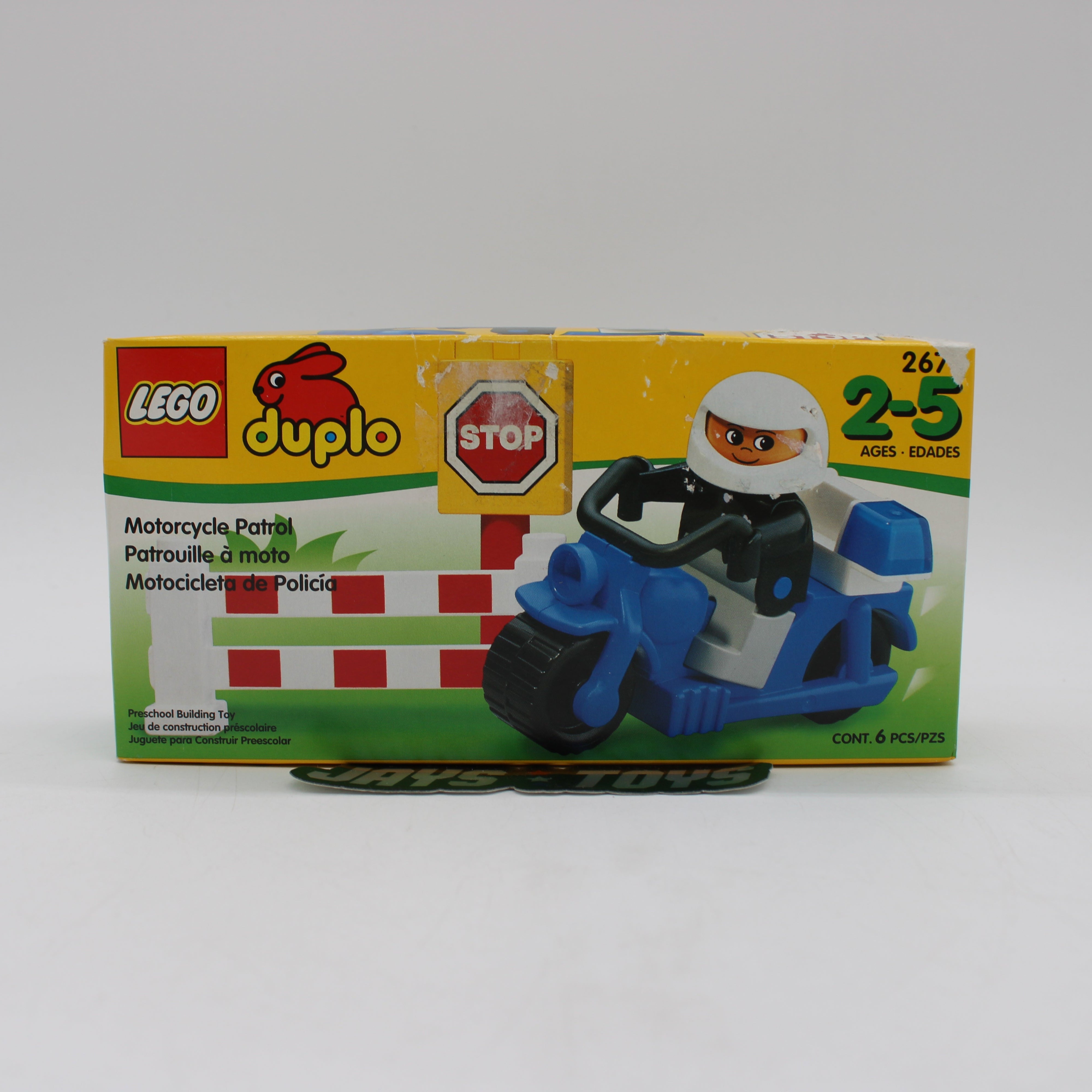 LEGO Duplo Motorcycle Patrol Set #2673