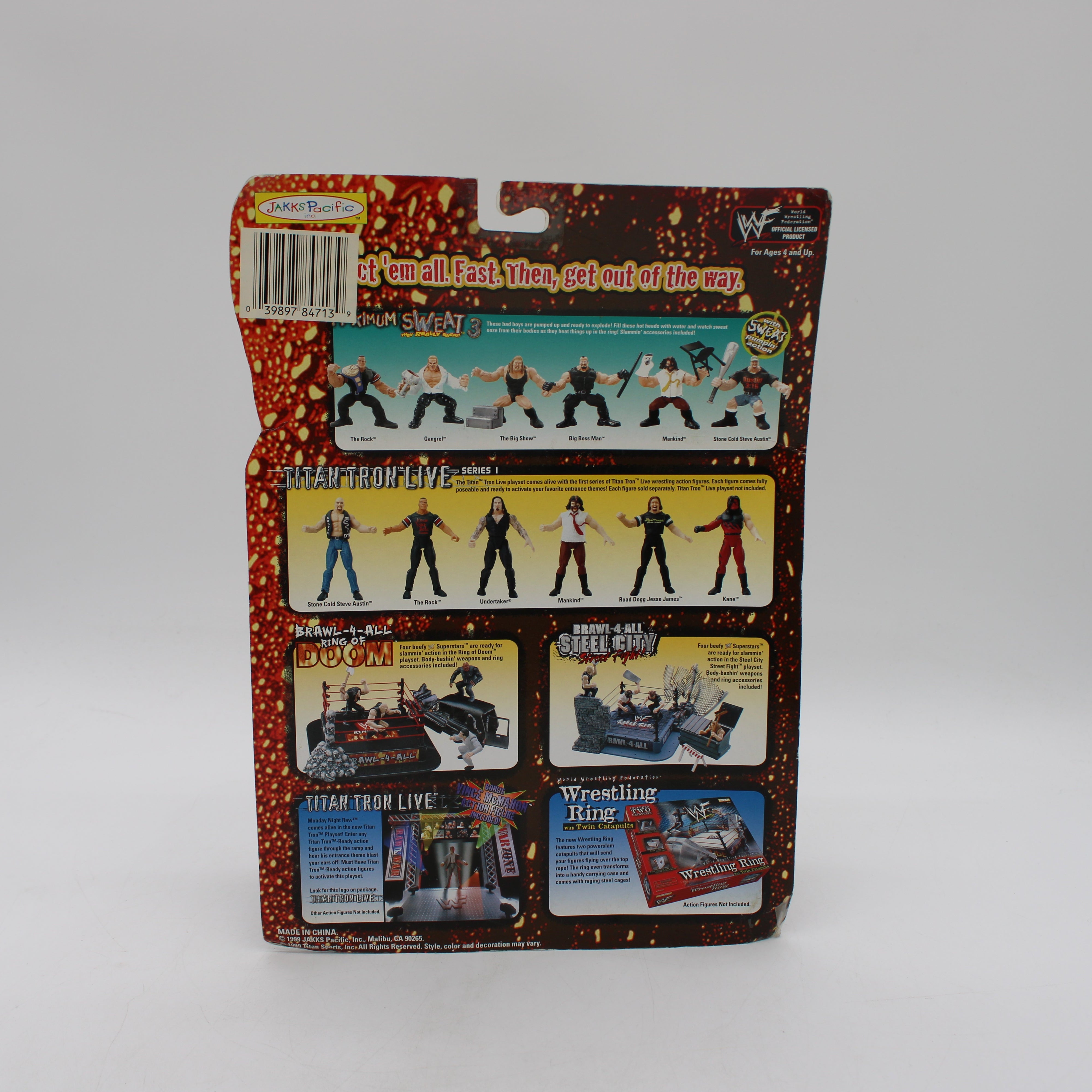 Gangrel WWF Maximum Sweat 3 Action Figure