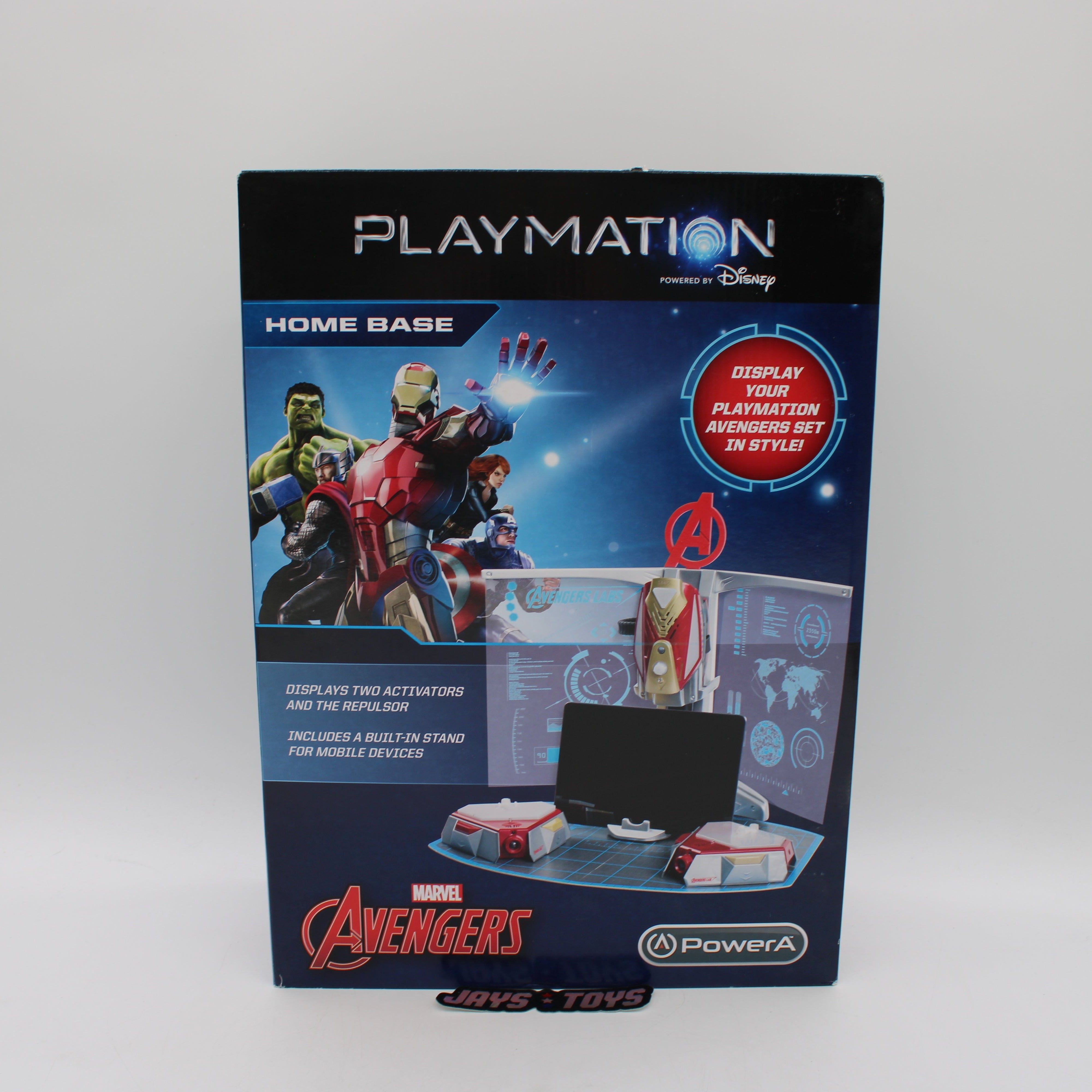 Marvel Avengers Playmation Home Base Figure Set PowerA