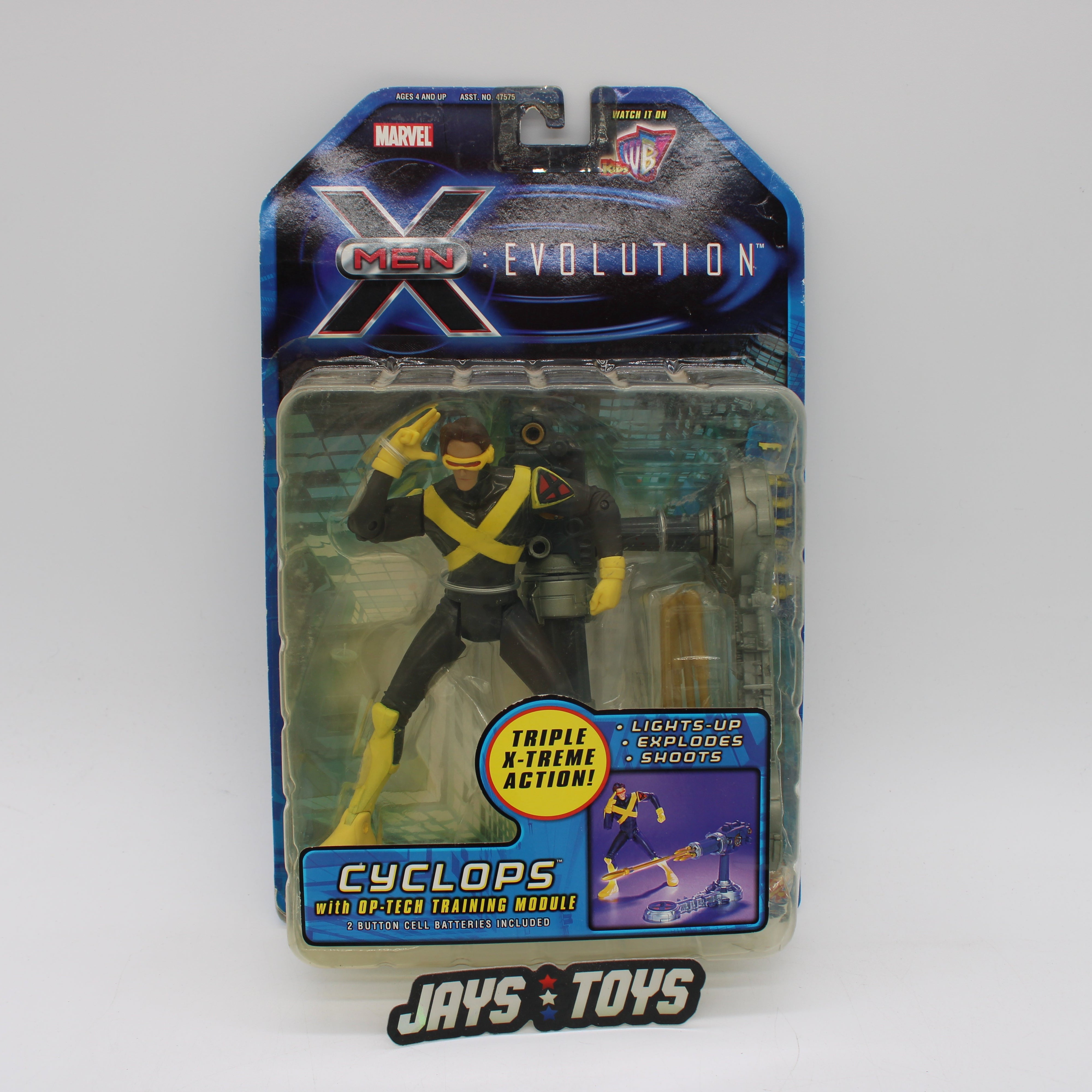 Cyclops with Op-Tech Training Module X-Men: Evolution Action Figure