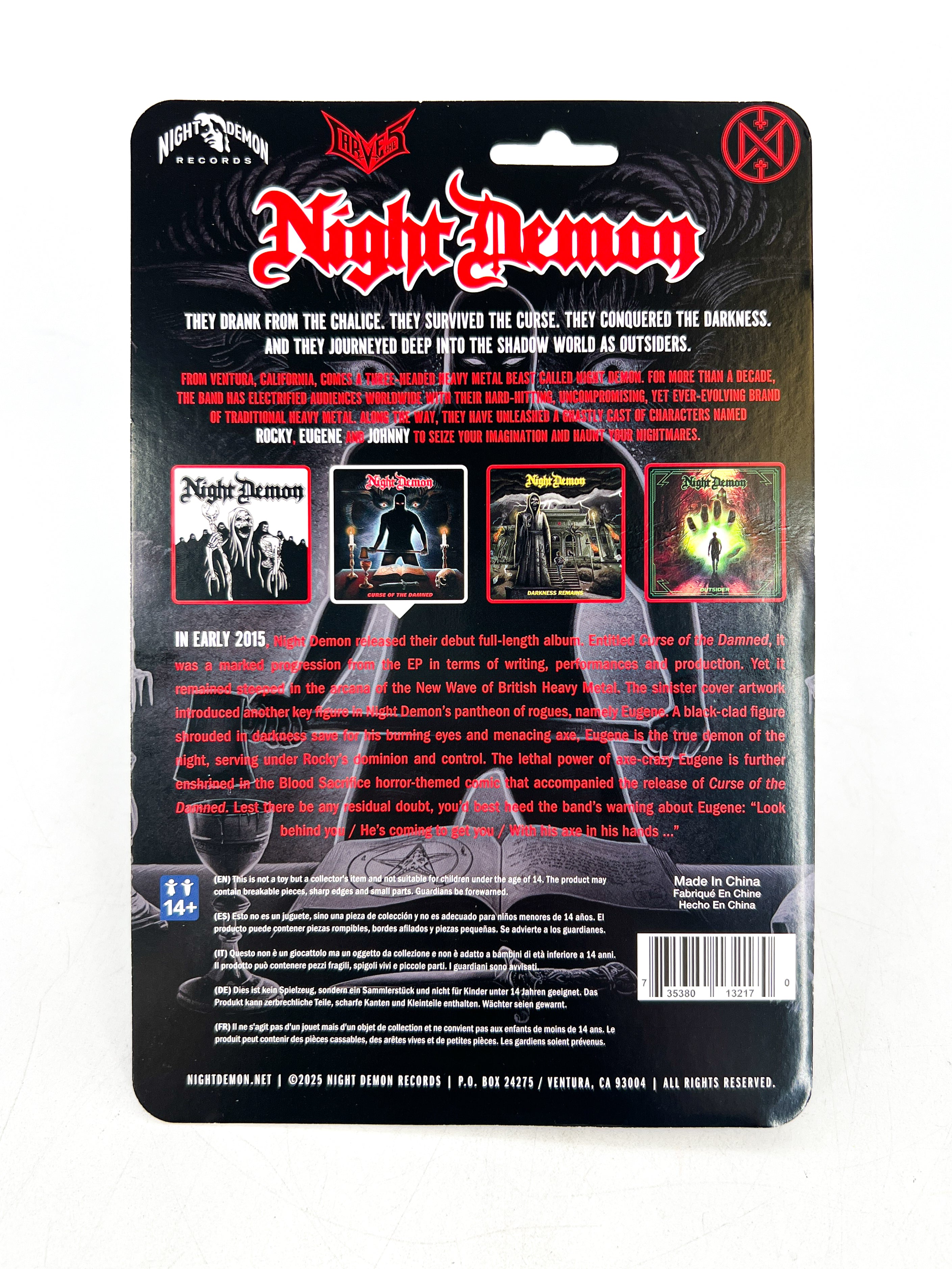 Night Demon Axe Wielding "Eugene" Action Figure