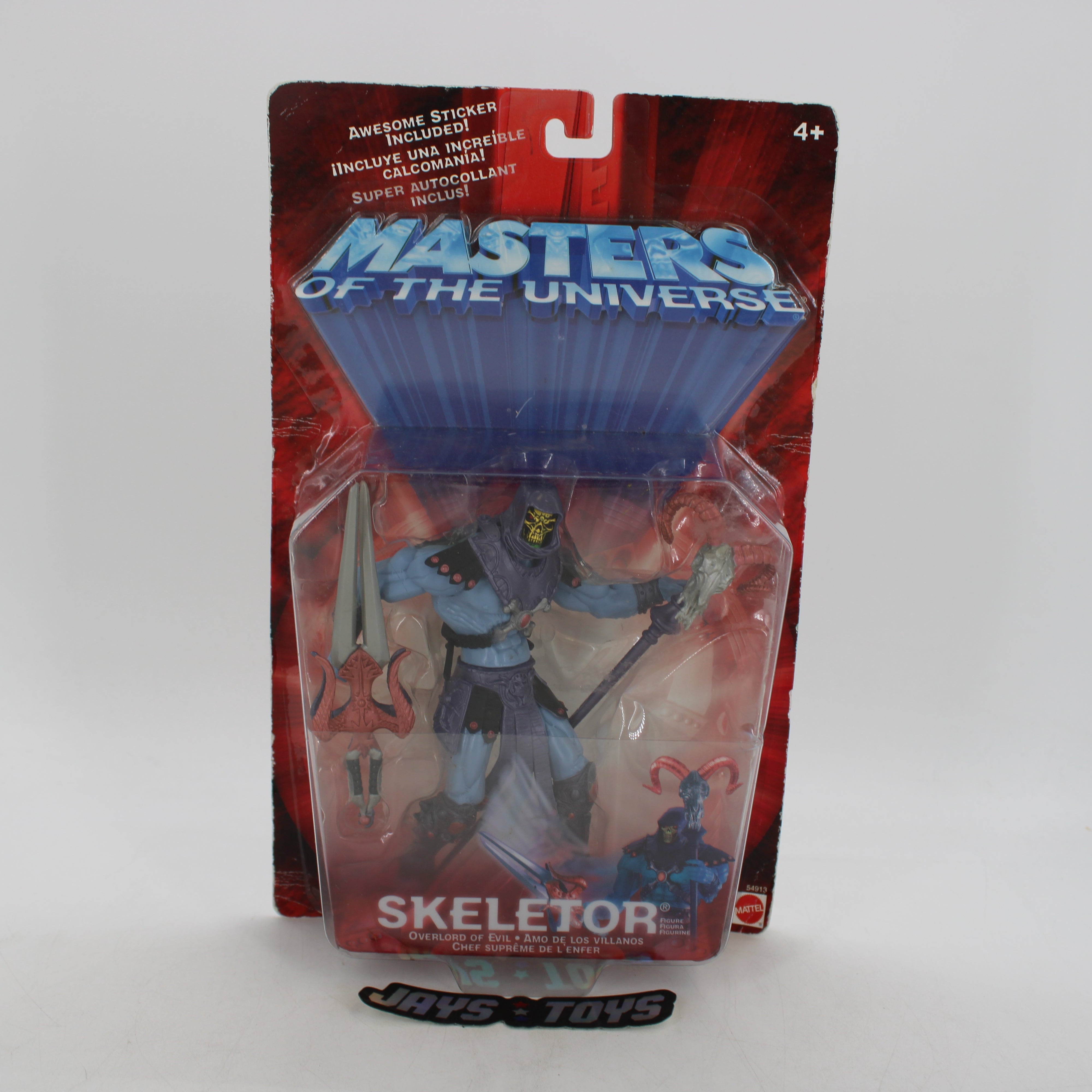 Skeletor Overlord of Evil Masters of the Universe Action Figure
