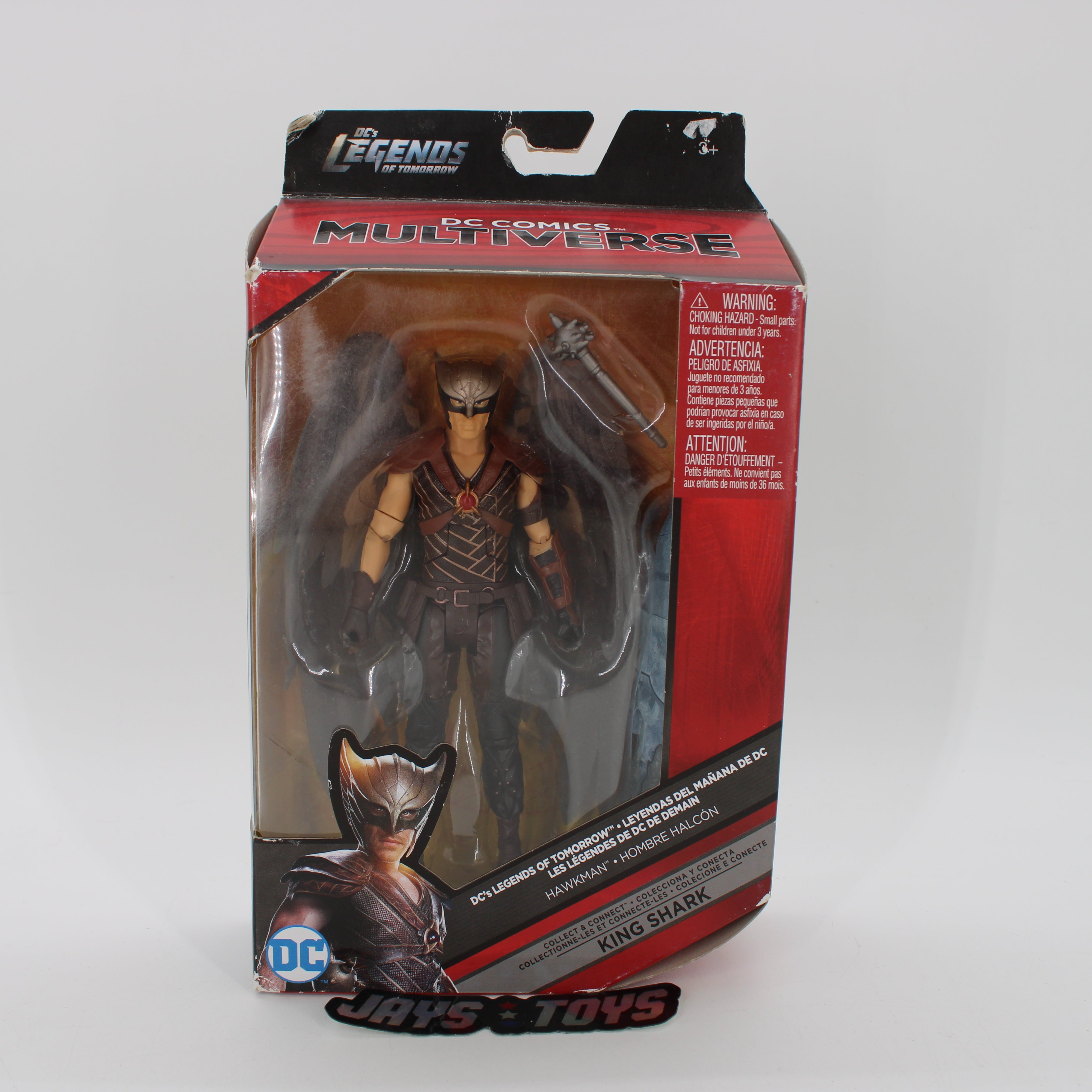 Hawkman Legends Tomorrow DC Multiverse Action Figure Moderate Wear