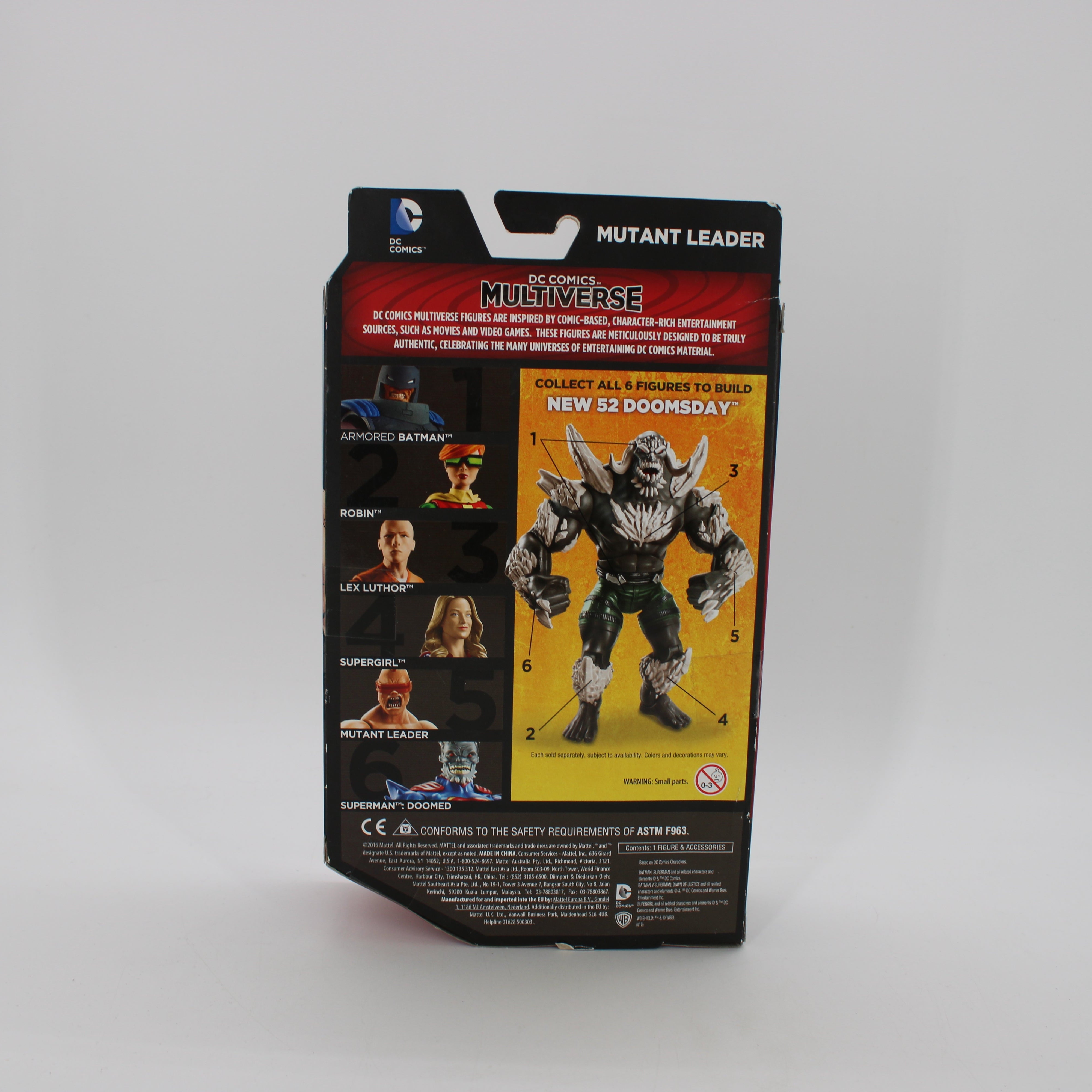 Mutant Leader Batman The Dark Knight Returns DC Comics Multiverse Action Figure (C&C New 52 Doomsday)