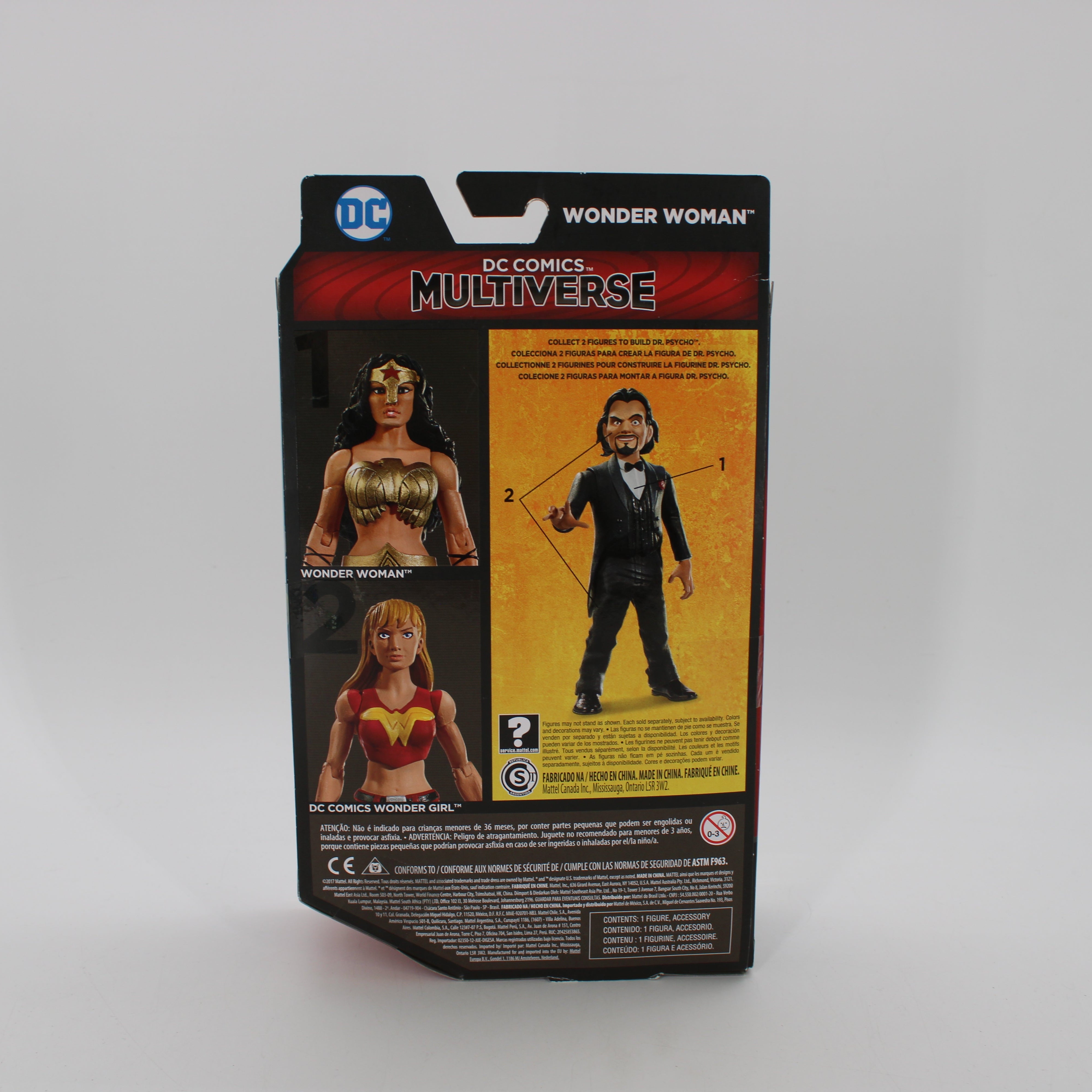 Wonder Woman DC Comics Multiverse Action Figure (C&C Dr. Psycho)