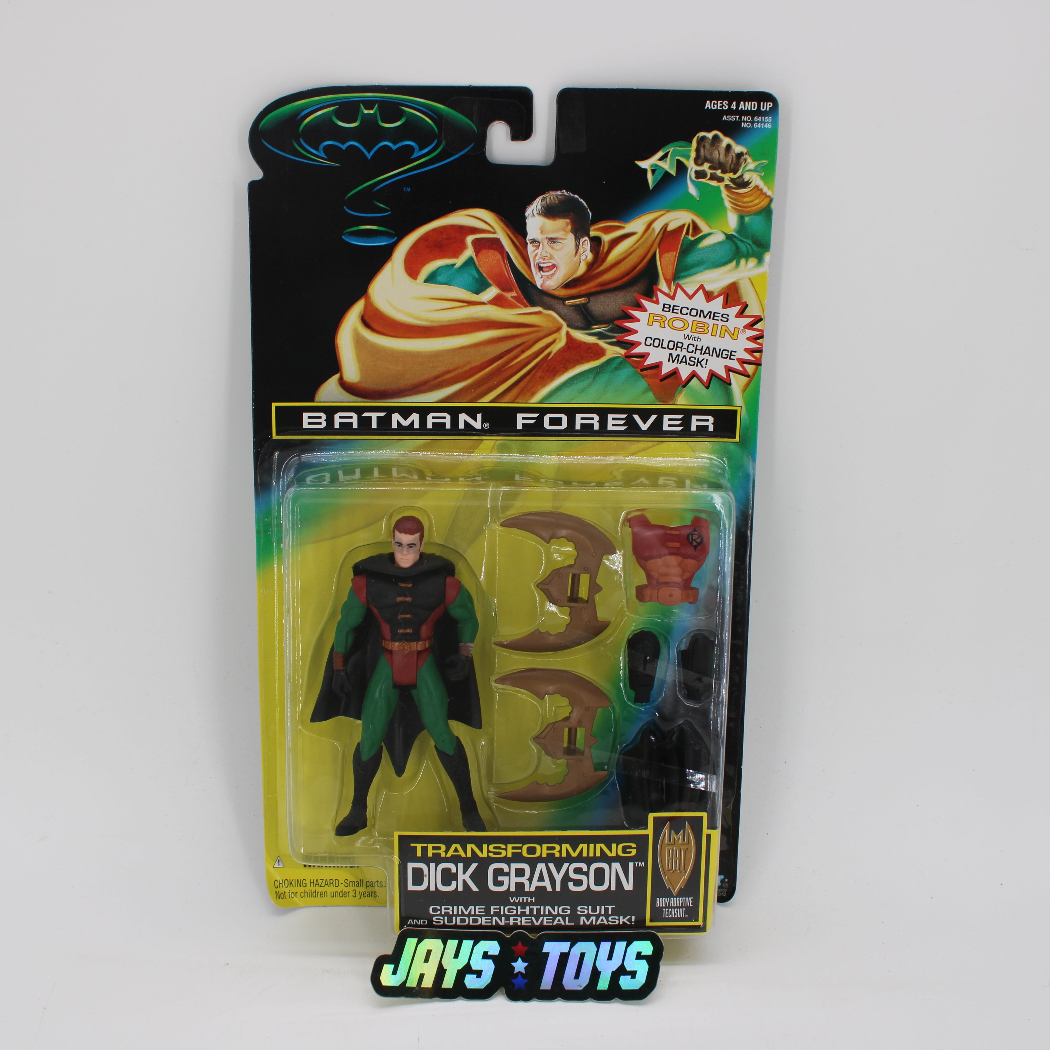 Transforming Dick Grayson Robin Mask Batman Forever Action Figure