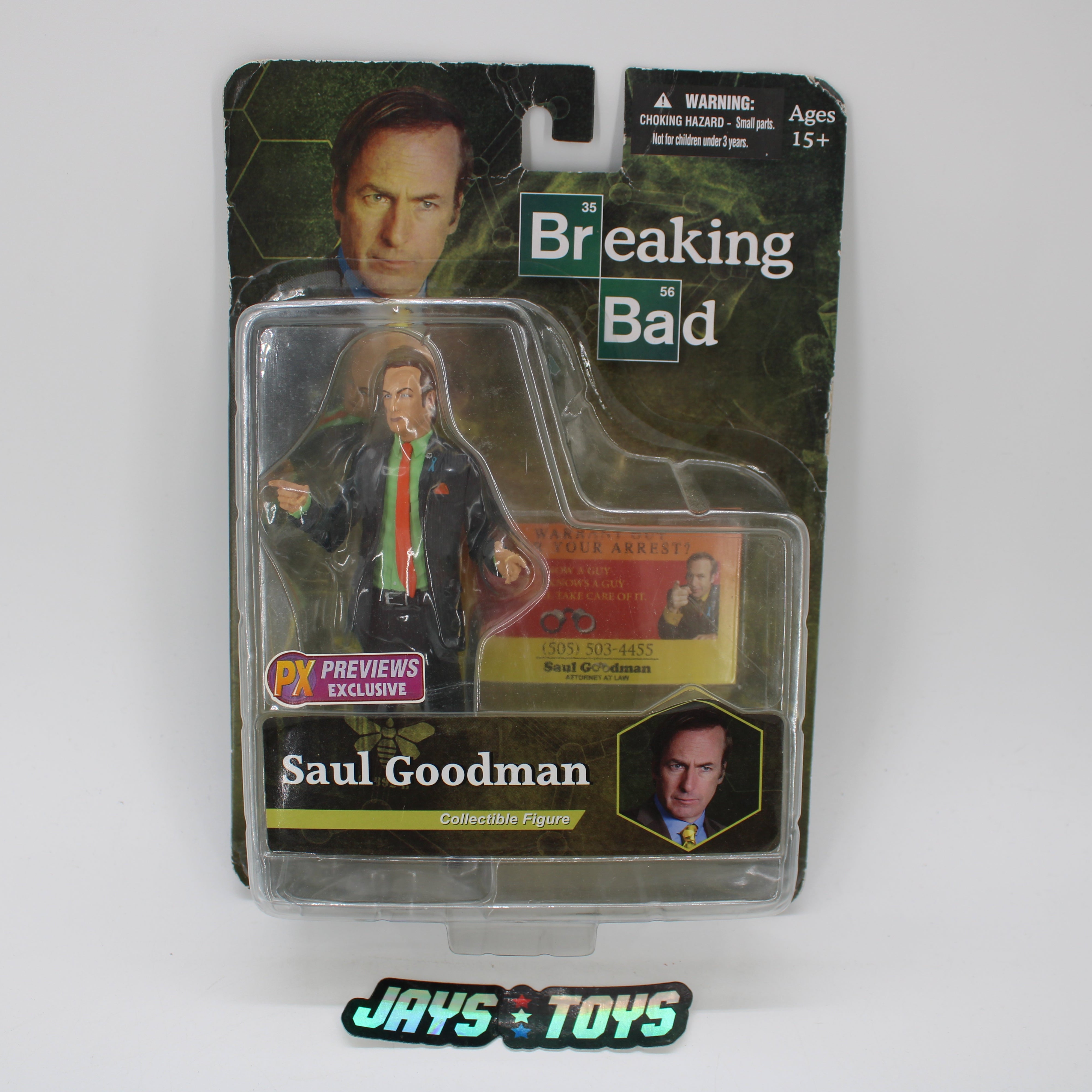 Saul Goodman Previews Exclusive Breaking Bad Action Figure