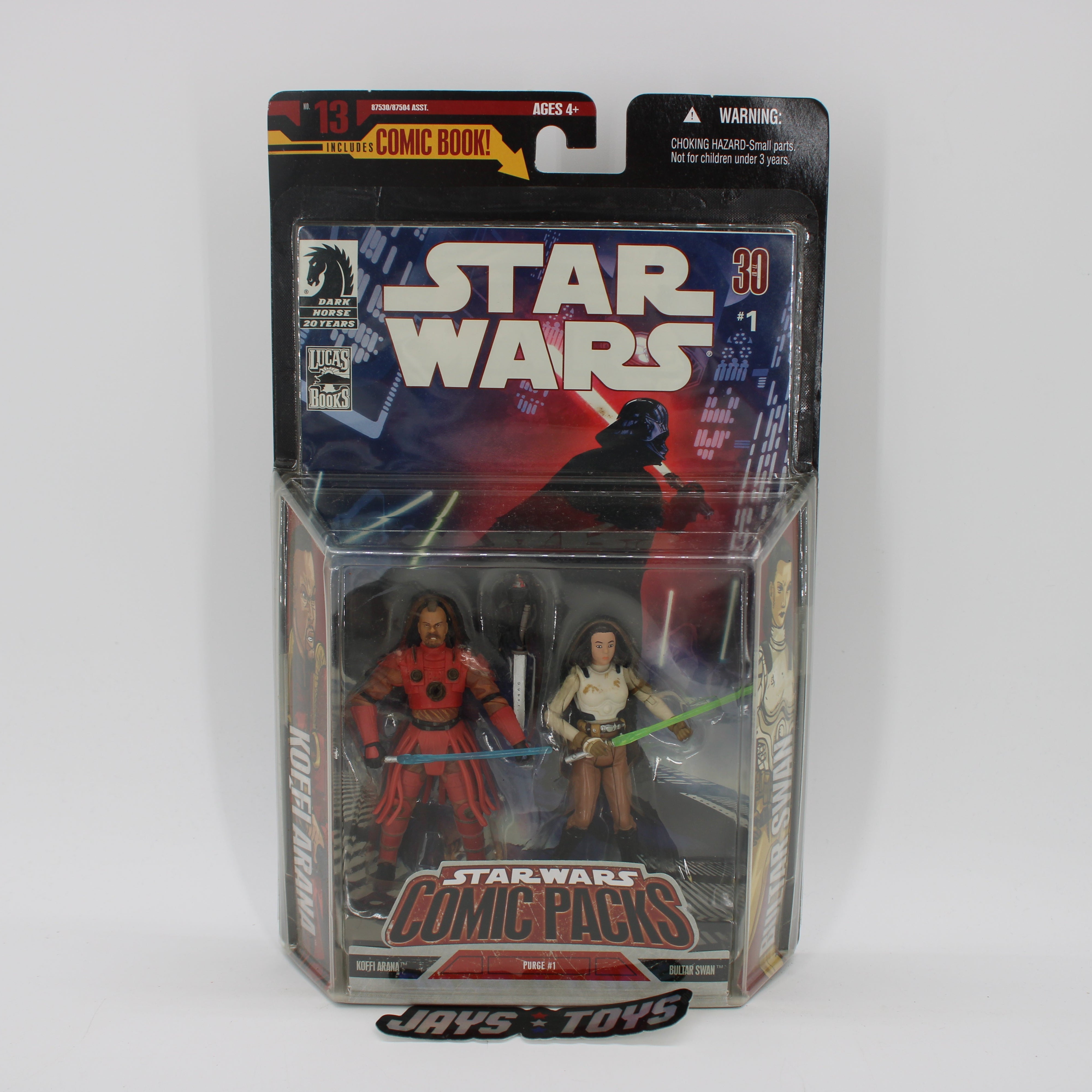Koffi Arana & Bultar Swan Star Wars Comic Packs Purge #1 Action Figure Set