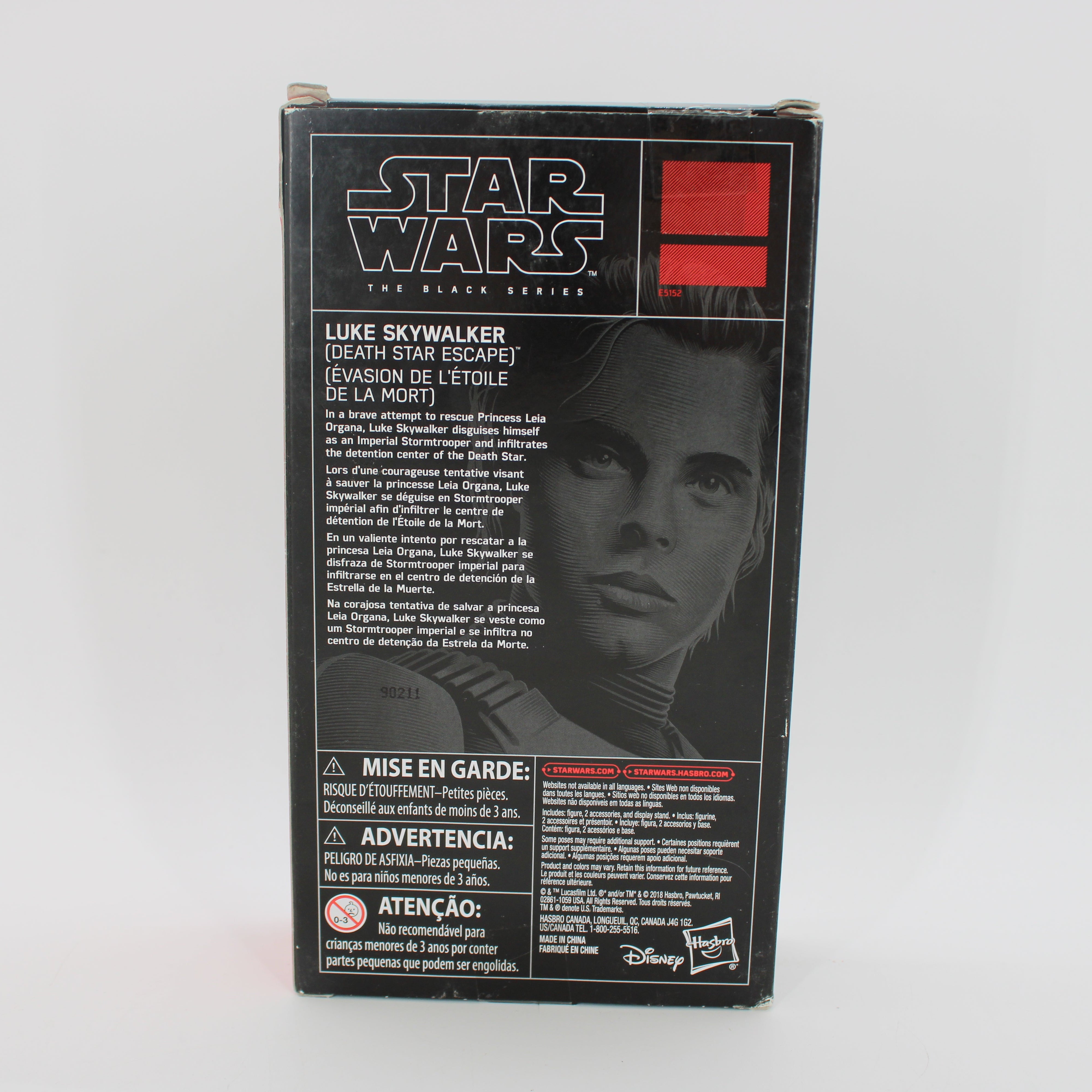 Luke Skywalker (Death Star Escape) Star Wars The Black Series Action Figure