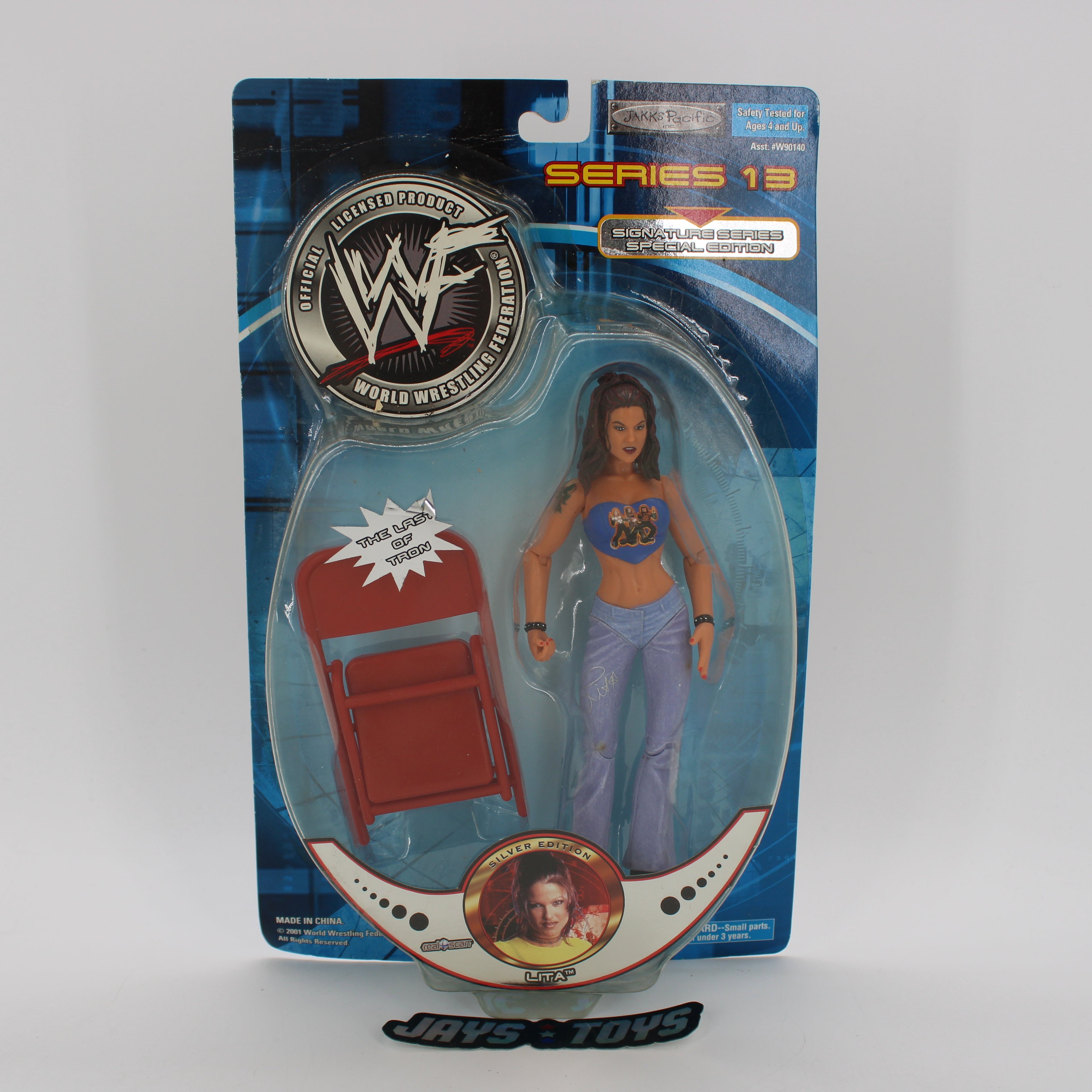 Lita Silver Edition WWF Series 13 Action Figure