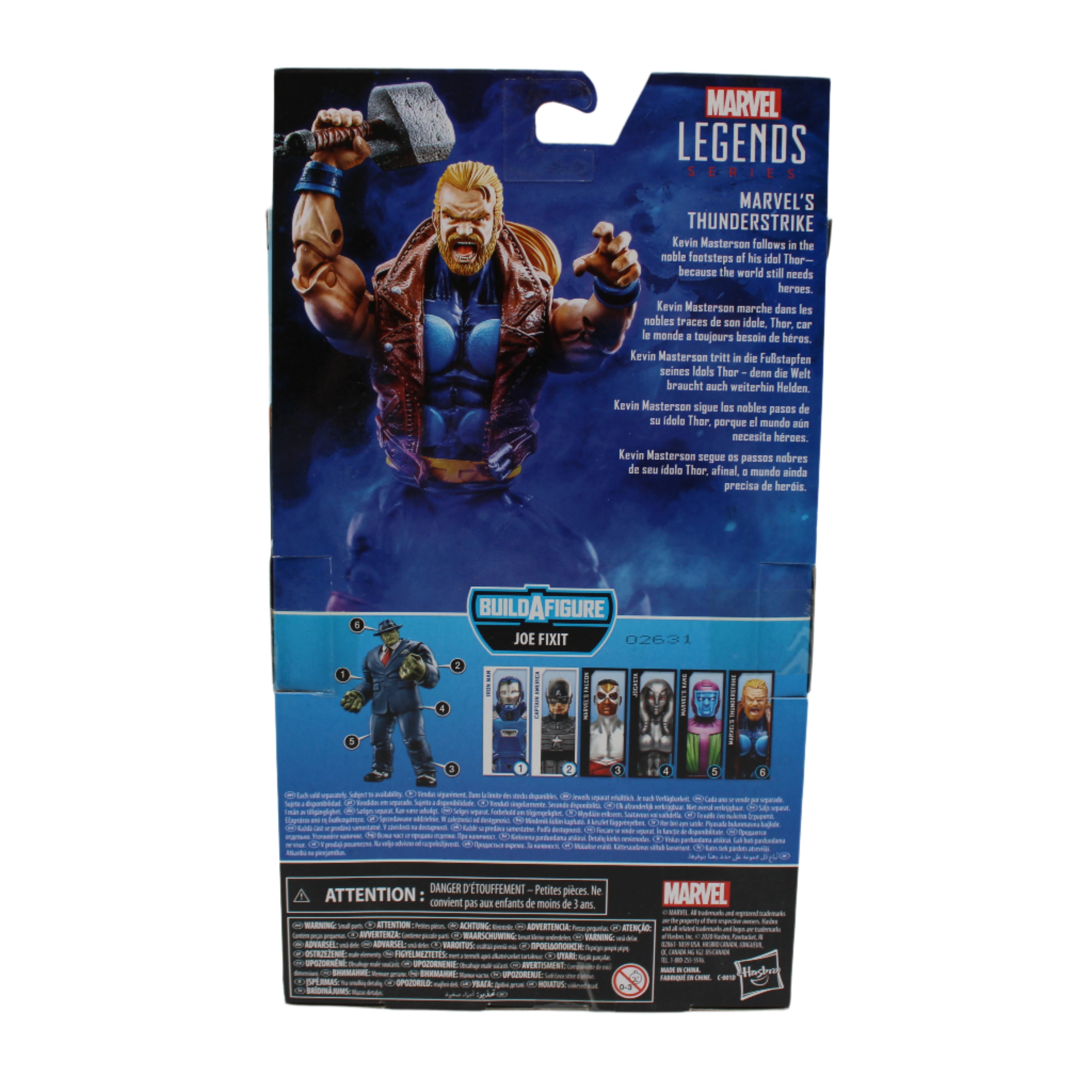 Thunderstrike Marvel Legends Action Figure (Joe Fixit BAF)