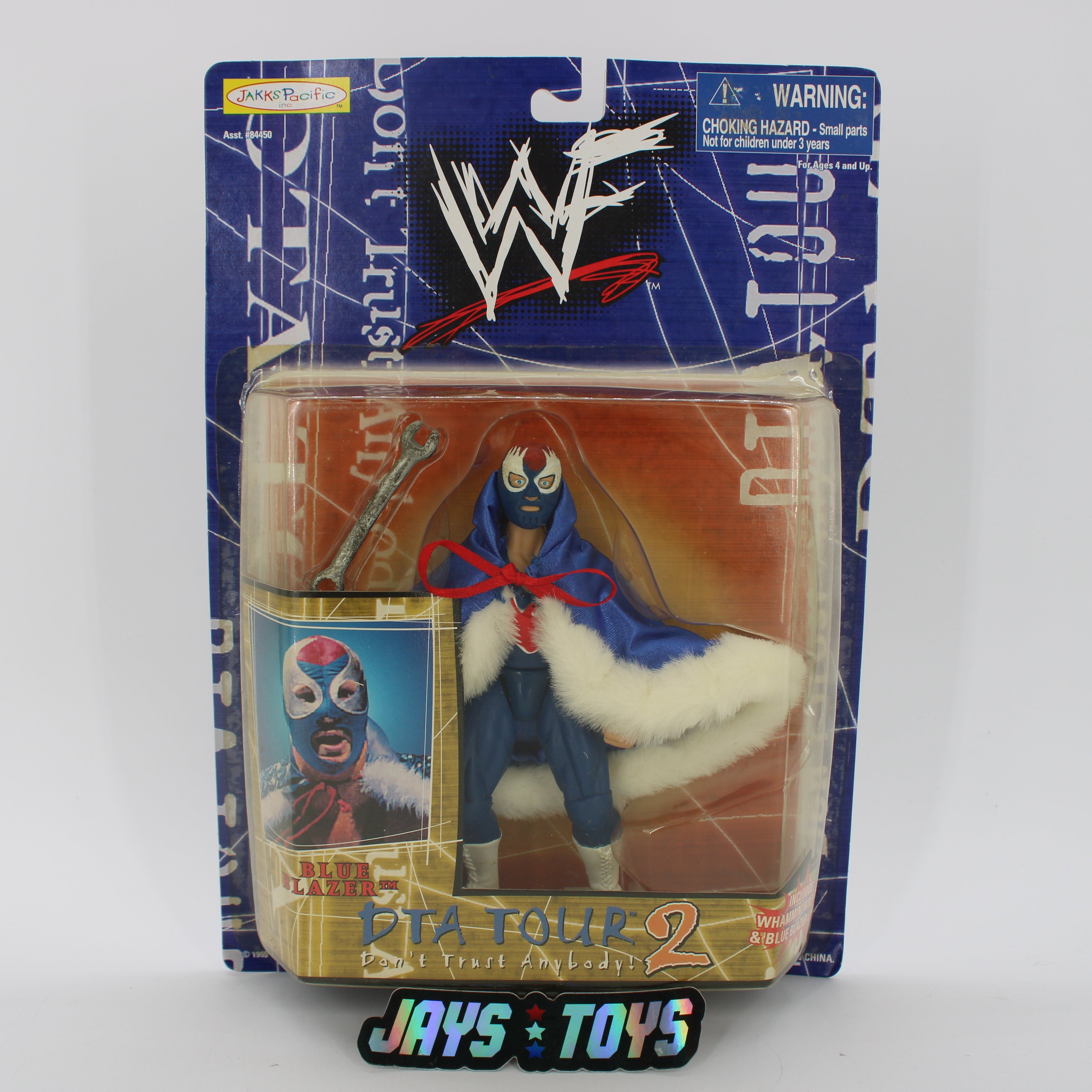 Blue Blazor DTA Tour 2 WWF Figure