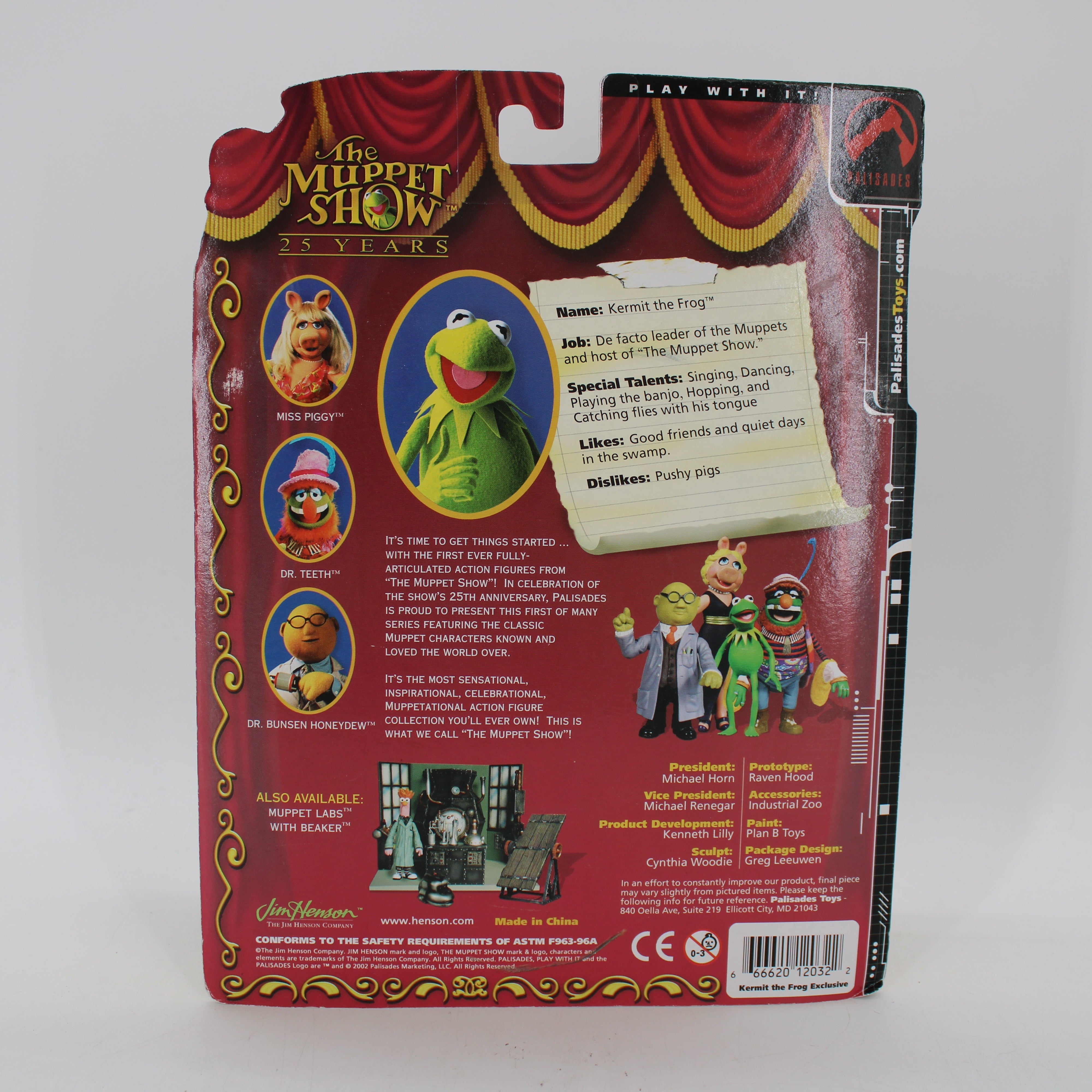 Kermit the Frog The Muppet Show ToyFare Exclusive Action Figure