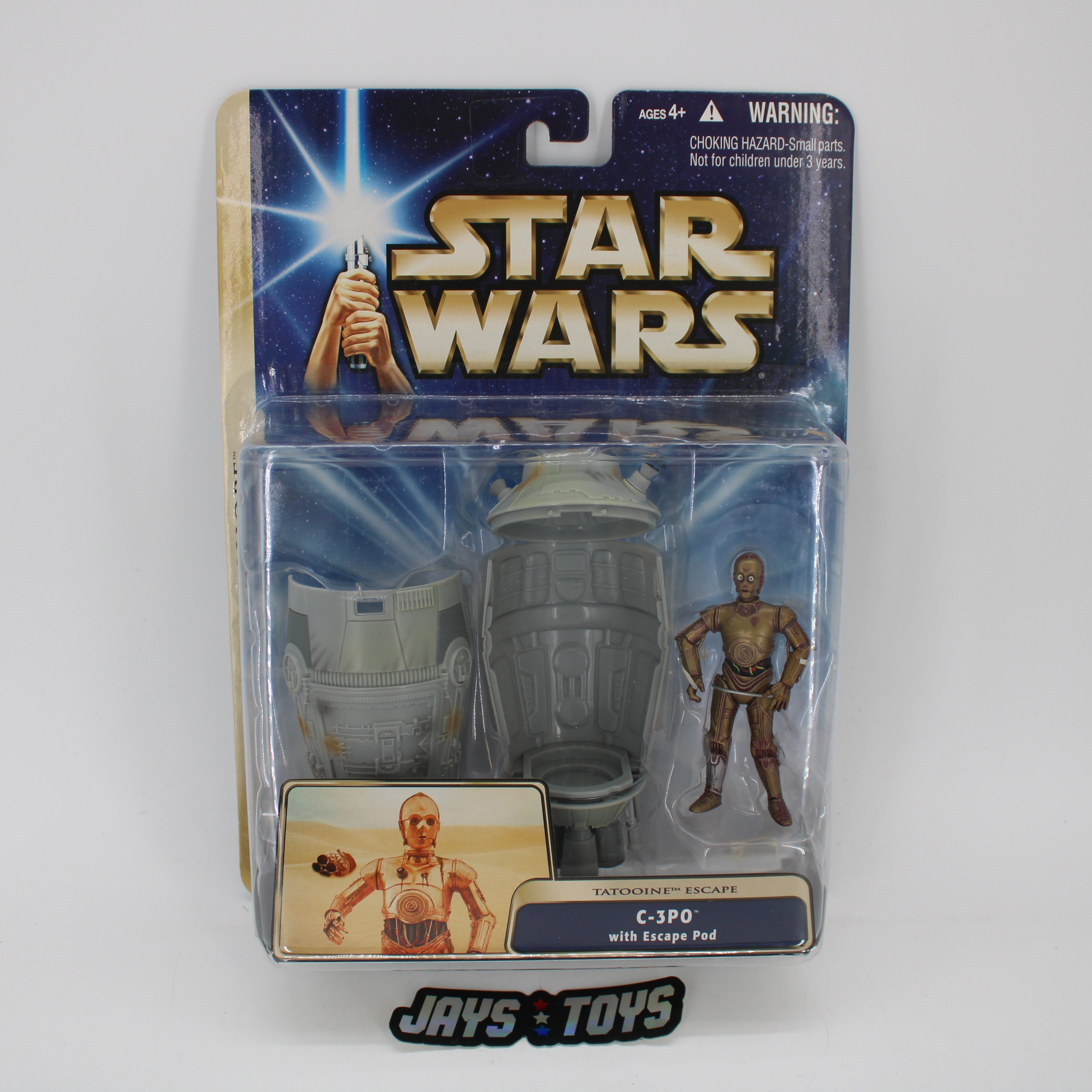 Tatooine Escape C-3PO with Escape Pod Star Wars A New Hope Action Figure