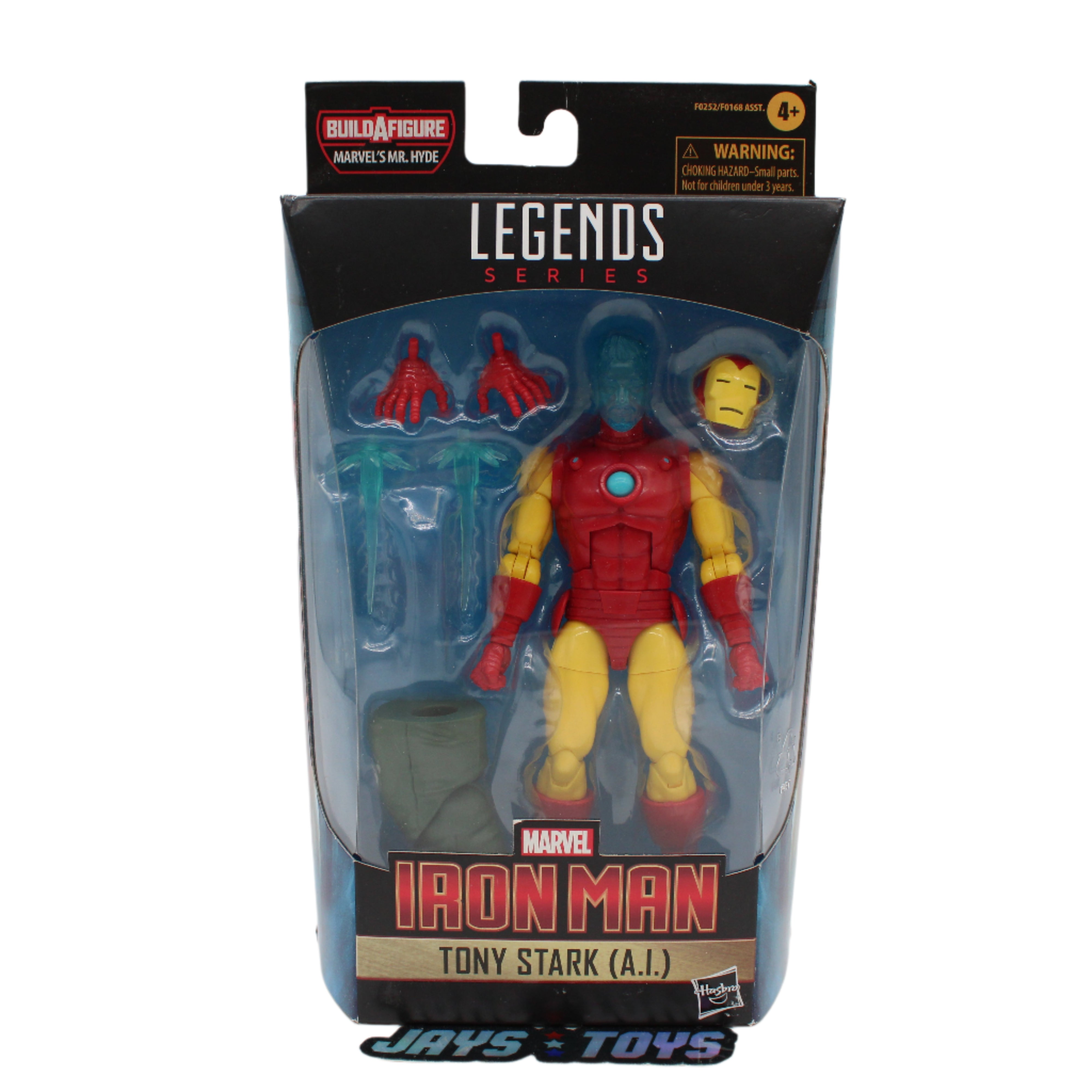 Tony Stark (A.I.) Marvel Legends Iron Man Action Figure (Mr. Hyde BAF)