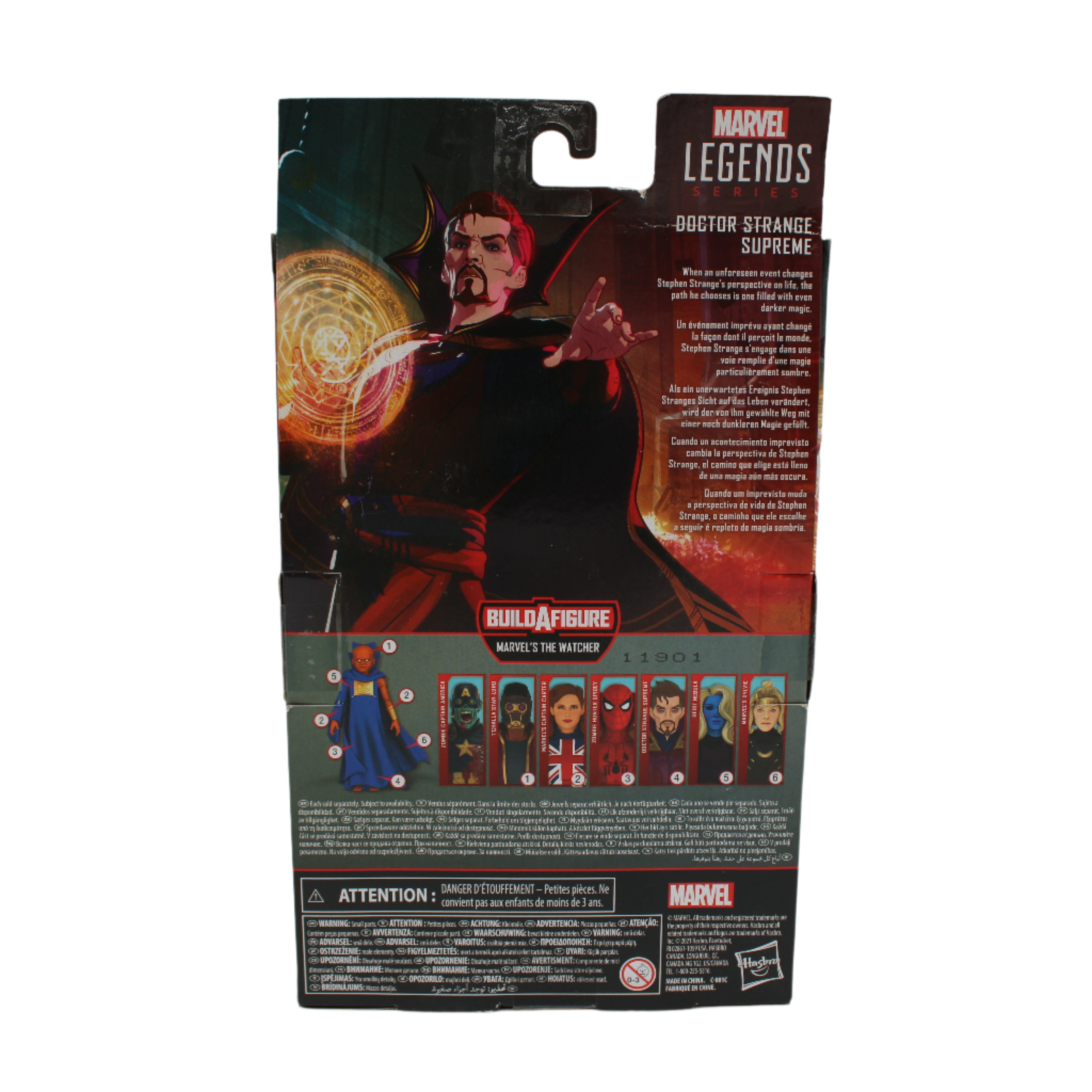 Doctor Strange Supreme Marvel Legends What If...? Action Figure (The Watcher BAF)