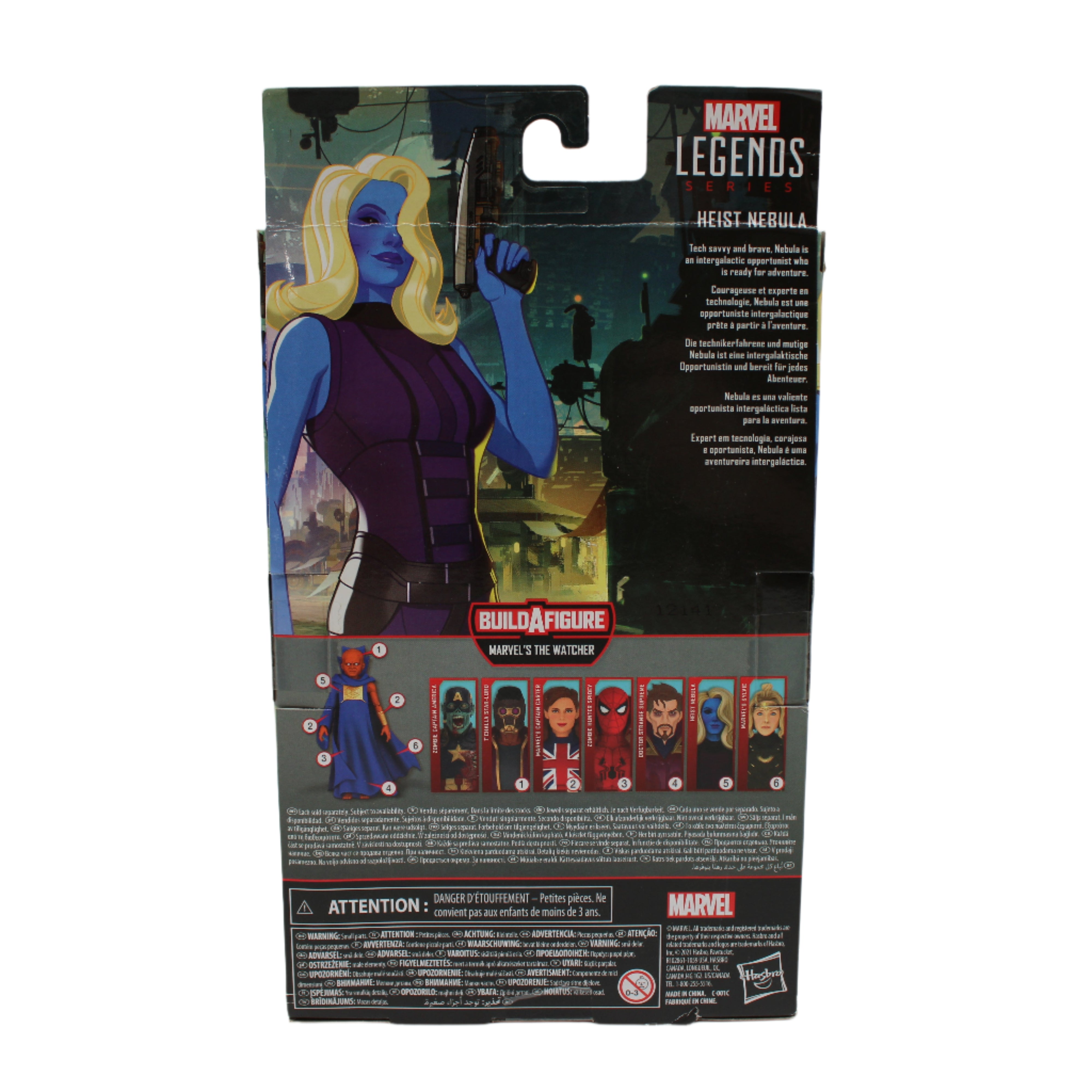 Heist Nebula Marvel Legends What If...? Action Figure (The Watcher BAF)