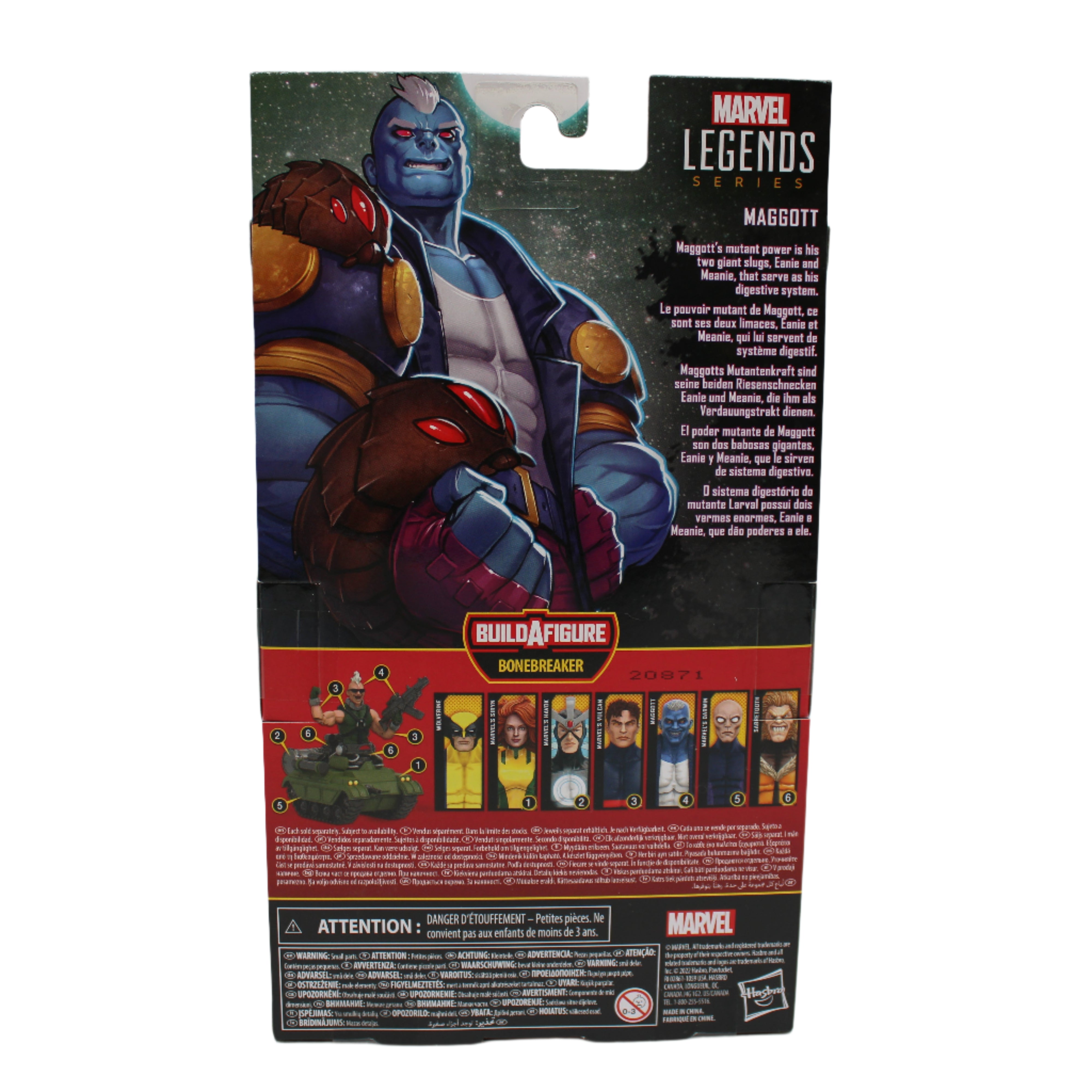 Maggott Marvel Legends X-Men Action Figure (Bonebreaker BAF)
