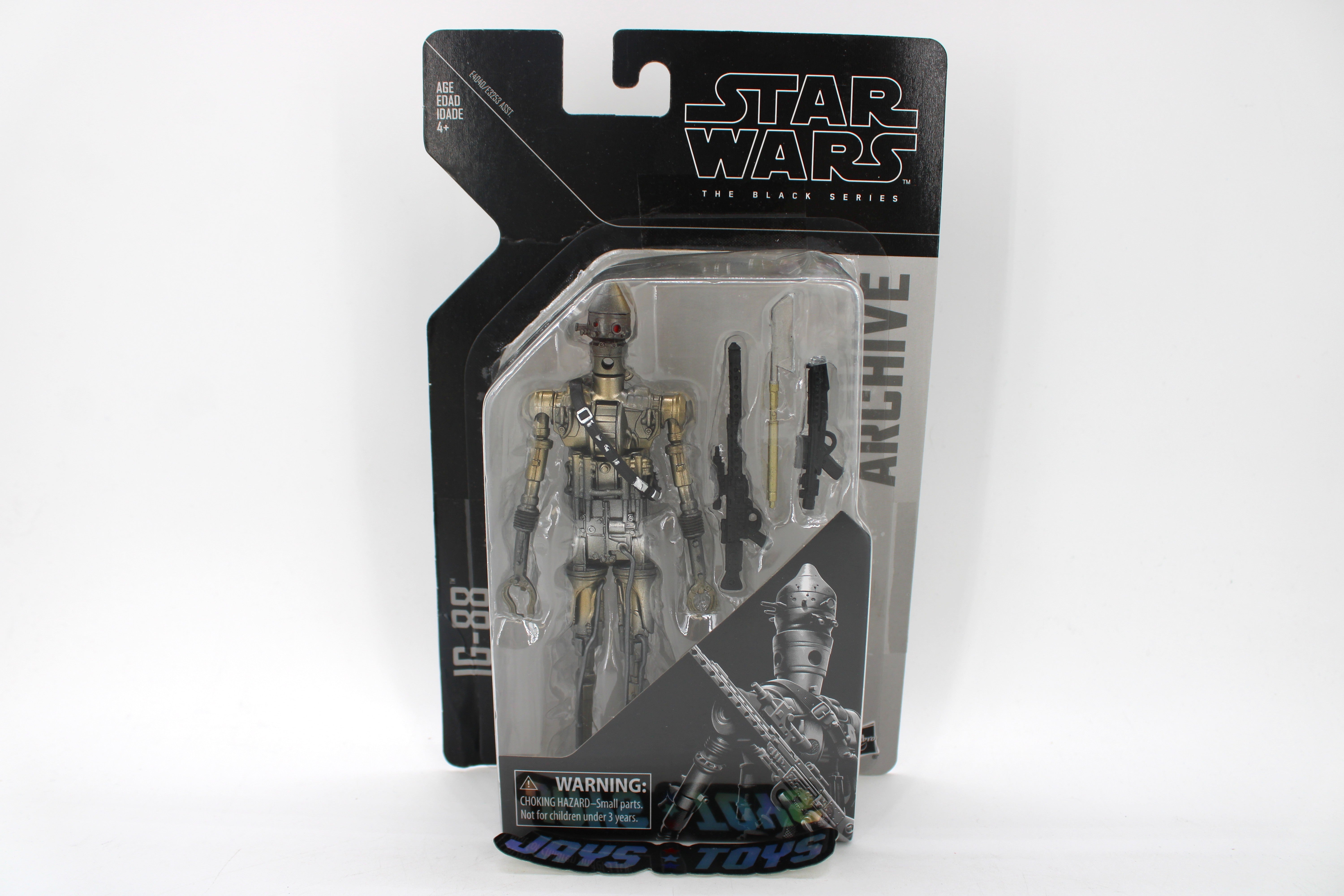 IG-88 Star Wars Black Series Archive Action Figure Carded Light