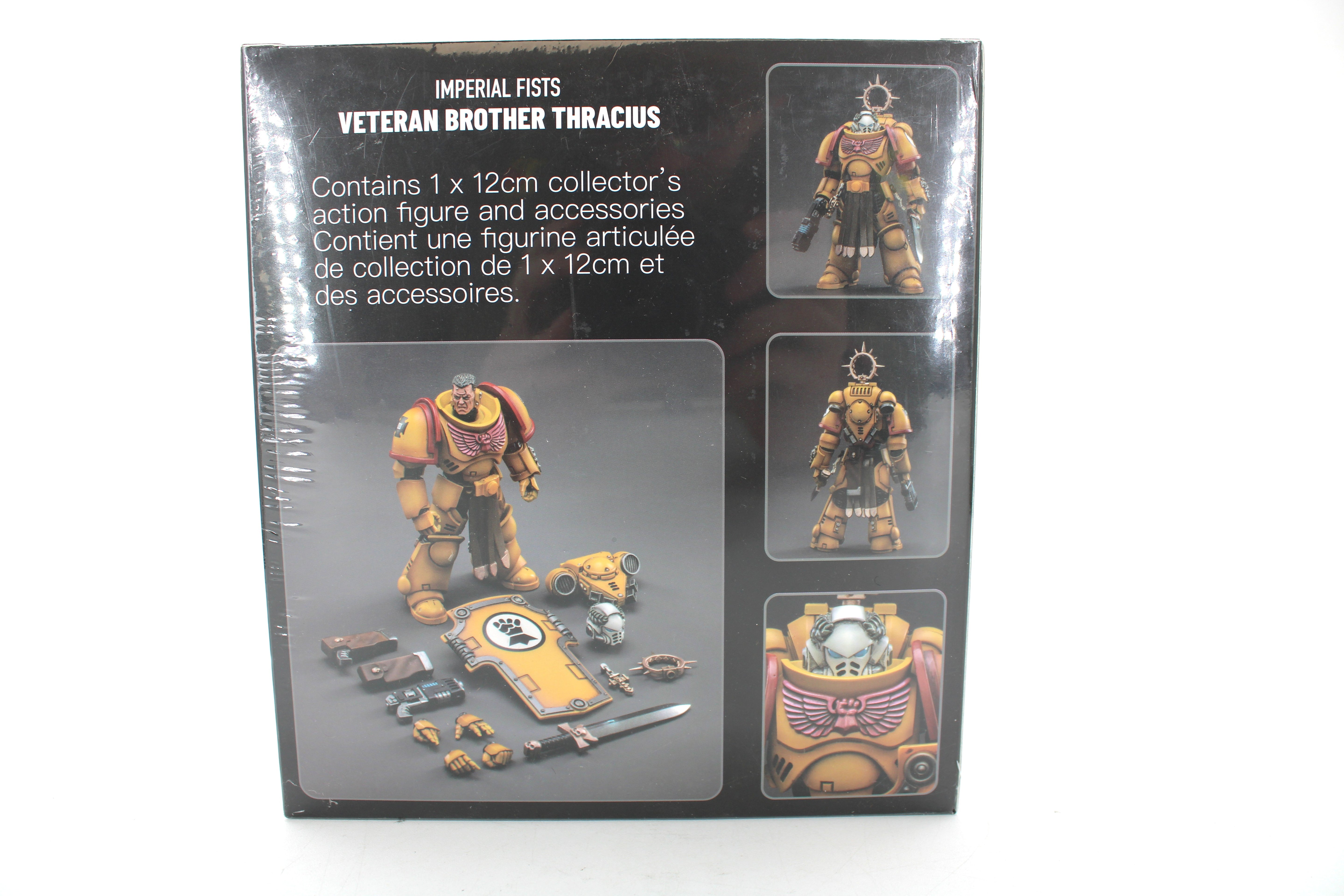 Warhammer 40k Imperial Fists Veteran Brother Thracius Action Figure (2022 JOYTOY) - view 2
