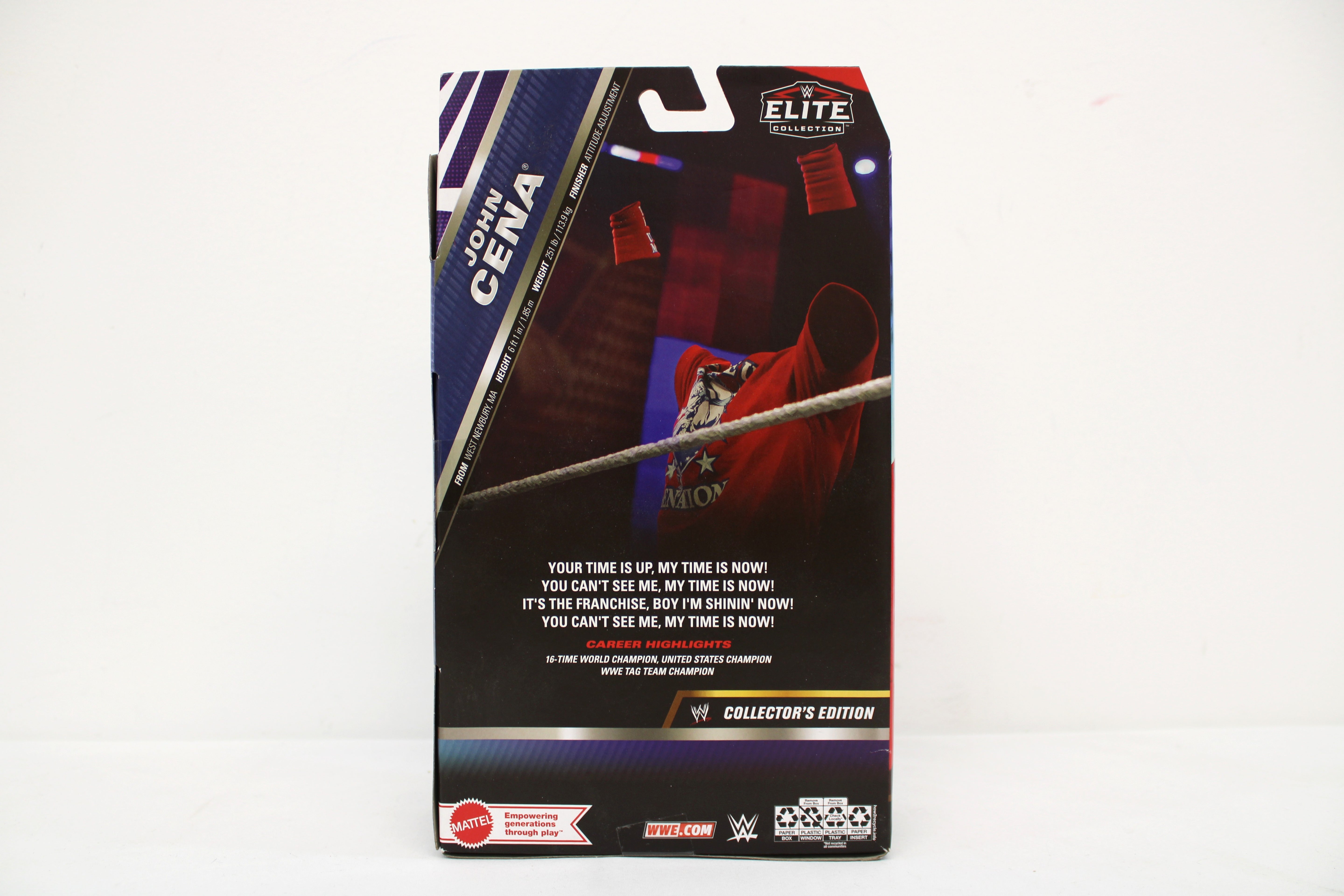 WWE Elite Collection Invisible John Cena Action Figure (2025 Mattel) - view 2