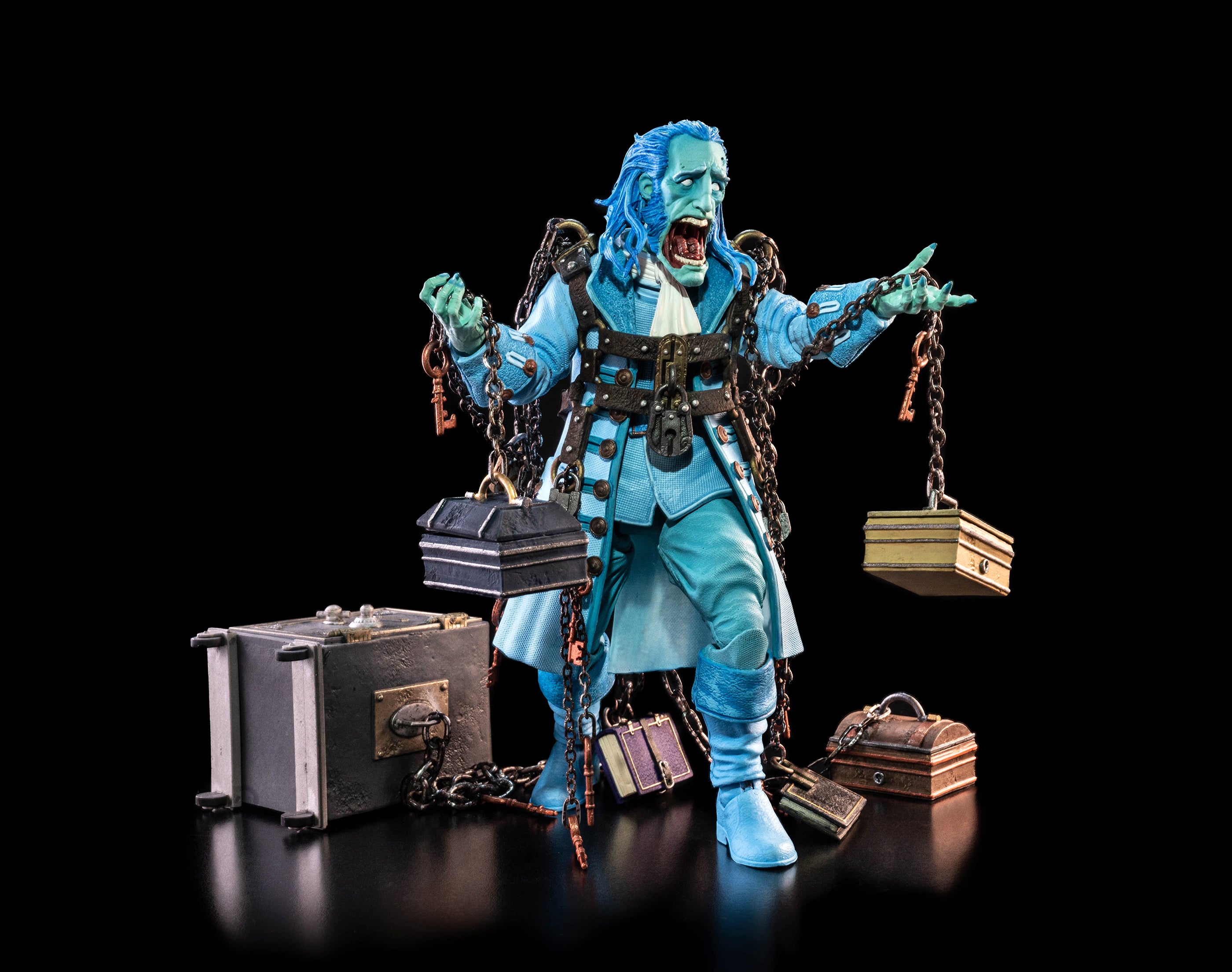 Figura Obscura: The Ghost of Jacob Marley (Haunted Blue Version)