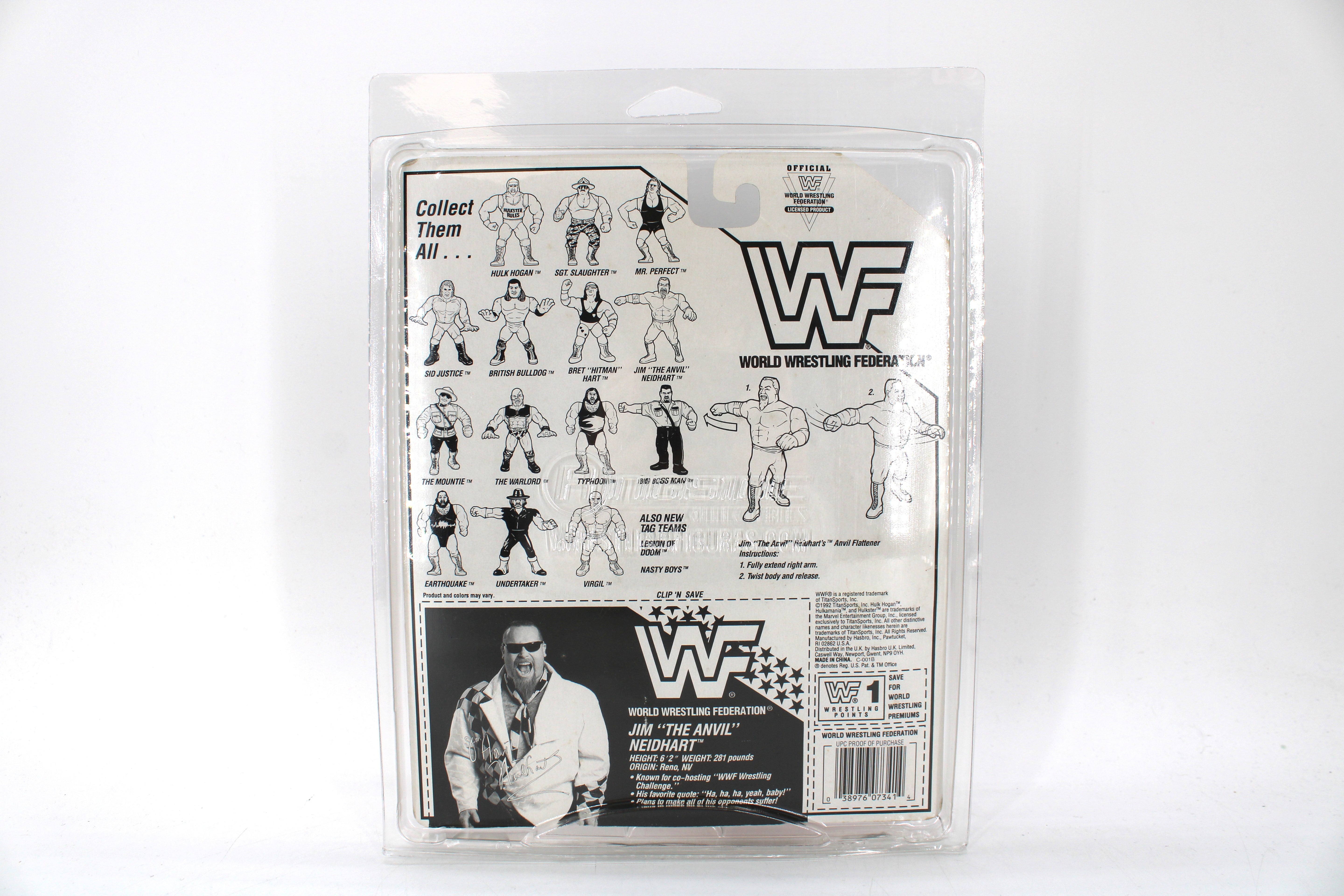 WWF Jim "The Anvil" Neidhart Action Figure (1992) - view 7