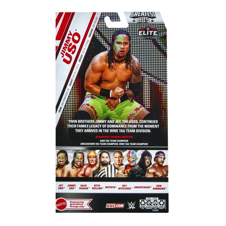 Jimmy Uso WWE Elite Collection Greatest Hits 2025
