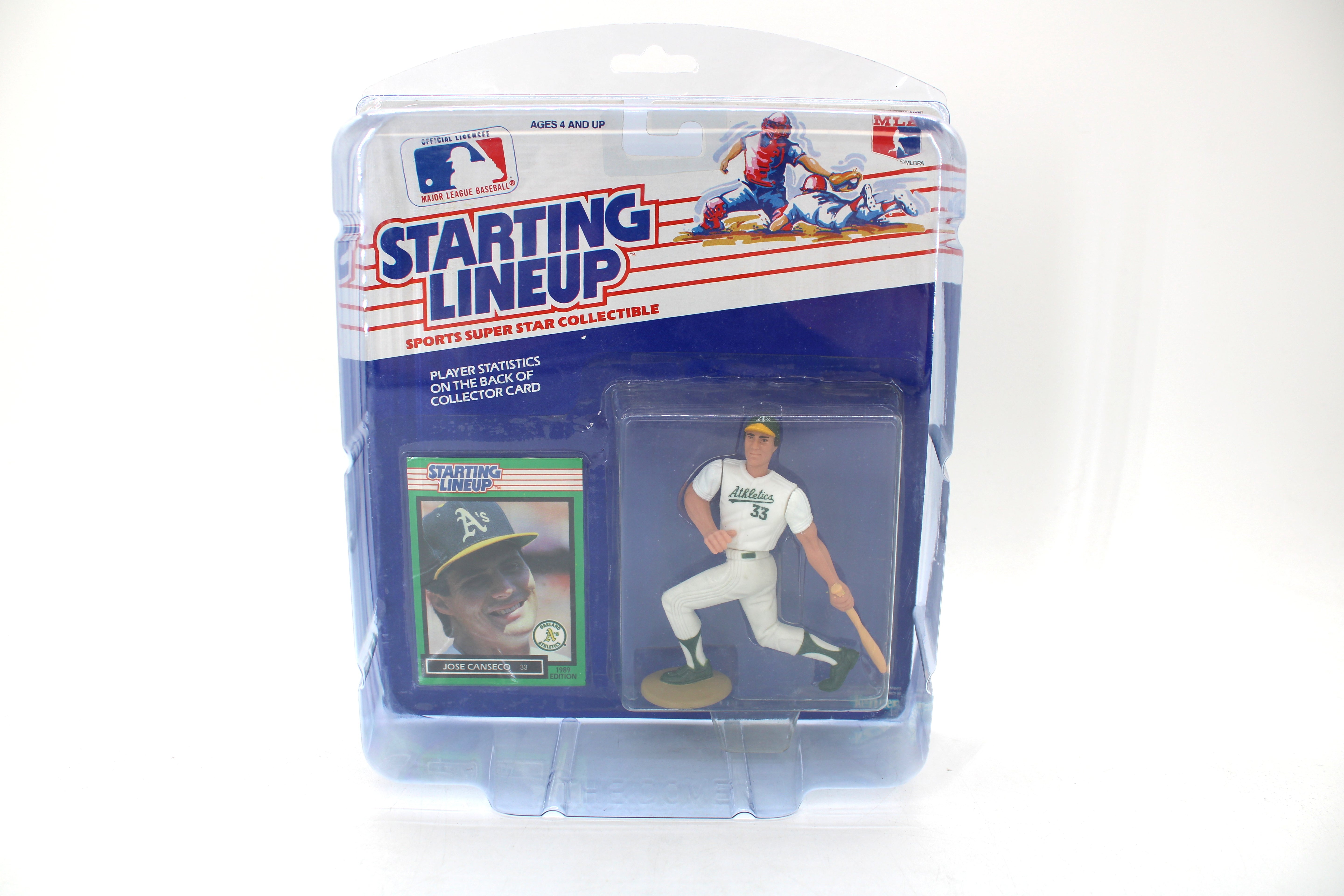 Starting Lineup Jose Canseco Action Figure (1989 Kenner) - view 6