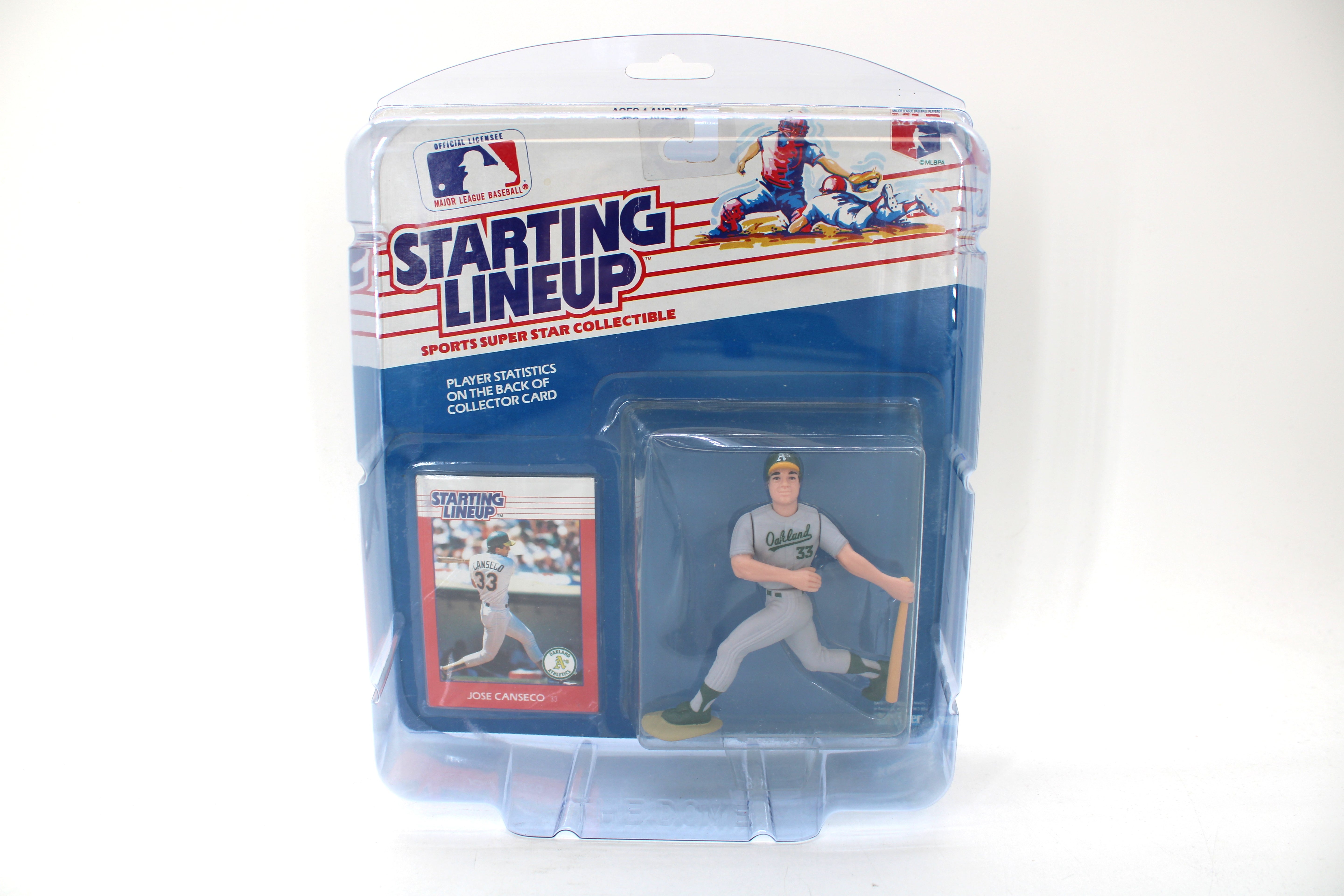 Starting Lineup Jose Canseco Action Figure (1988 Kenner) - view 6
