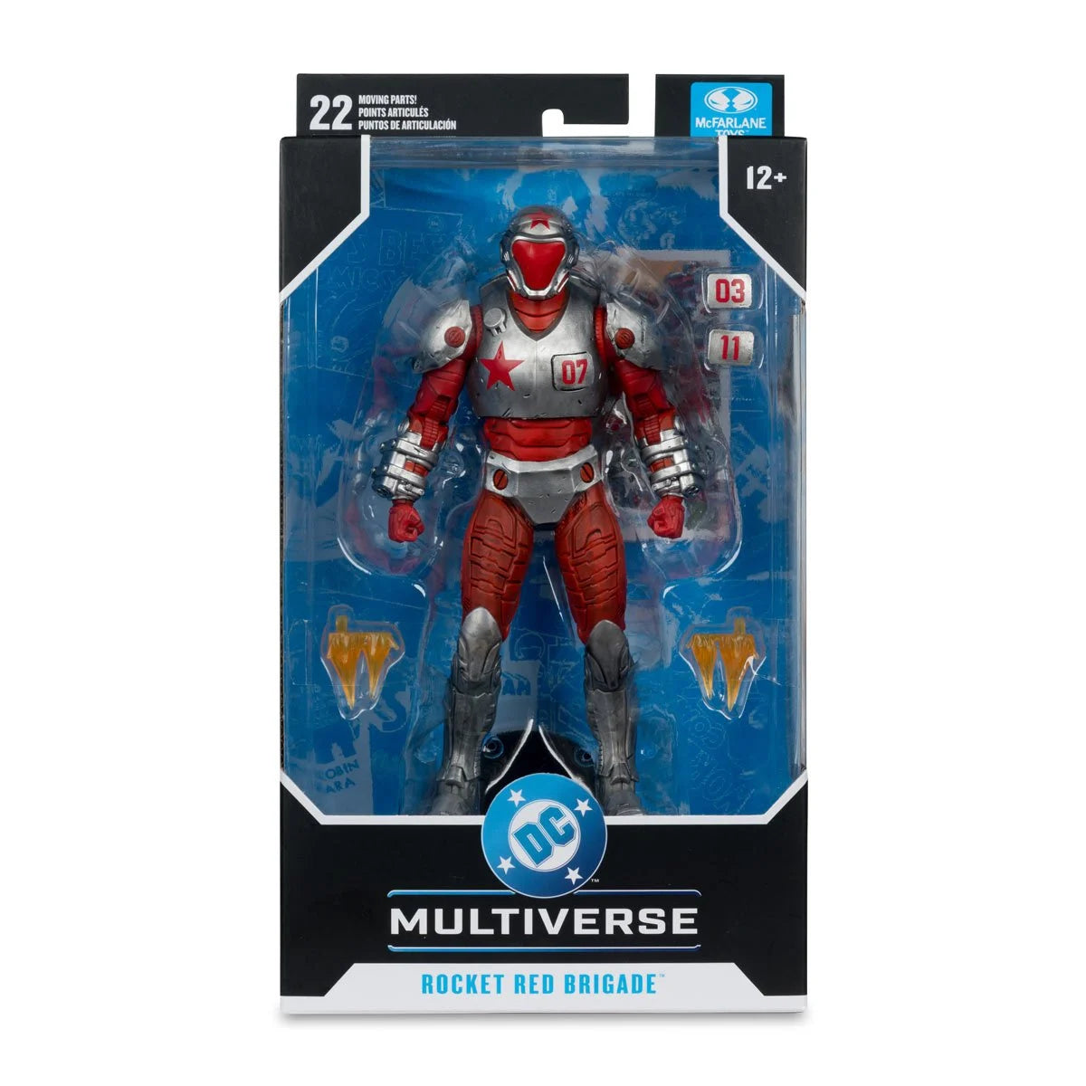 Justice League: Generation Lost DC Multiverse Rocket Red Brigade Action Figure - view 8