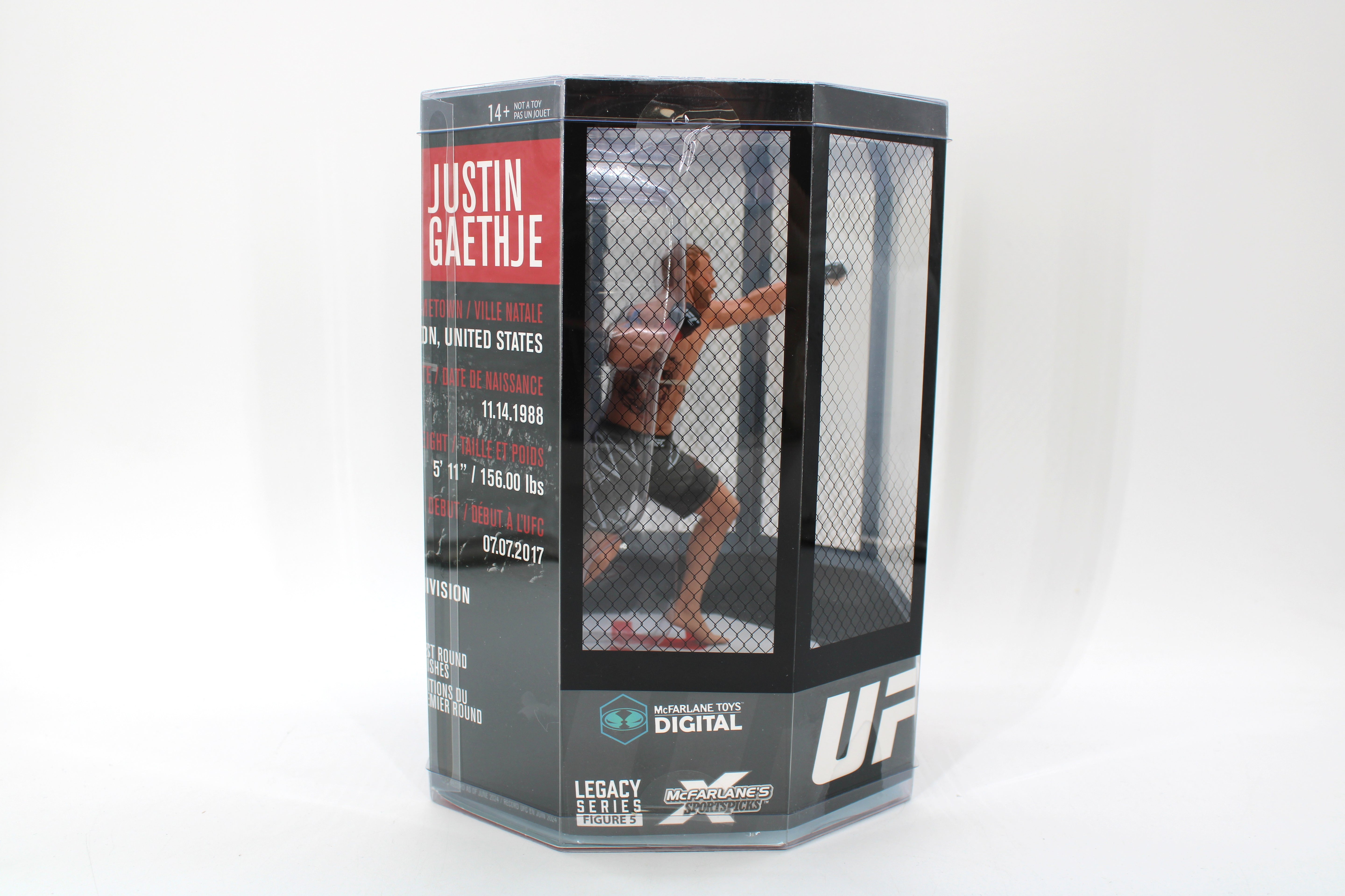 UFC Legacy Series Justin Gaethje Action Figure (2024 McFarlane Toys) - view 4