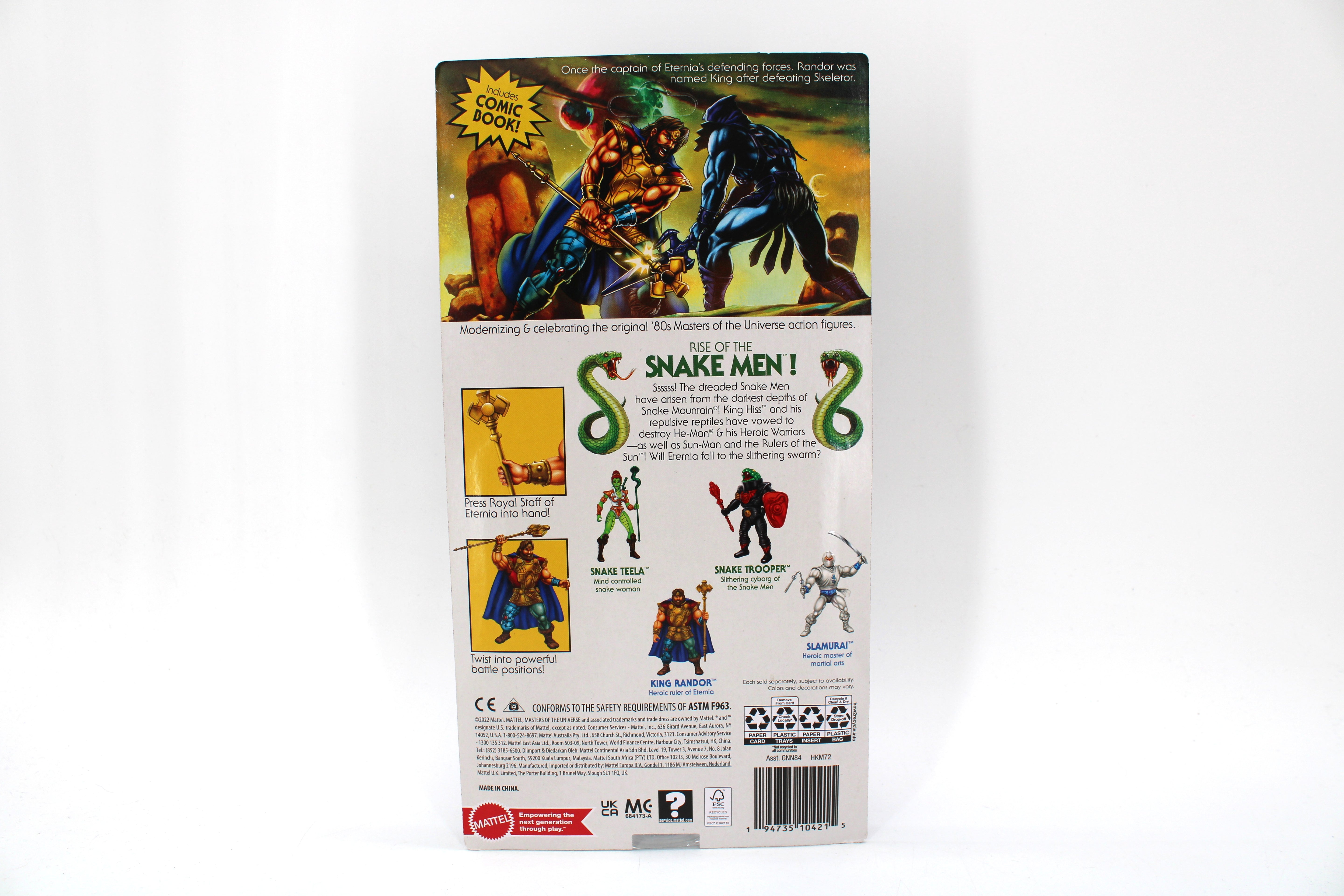 Masters of the Universe Origins King Randor Action Figure (2022) - view 2